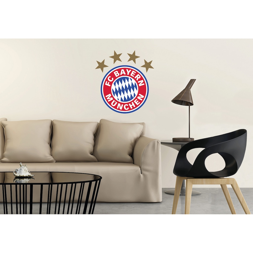Wall-Art Wandtattoo »FC Bayern München Logo«