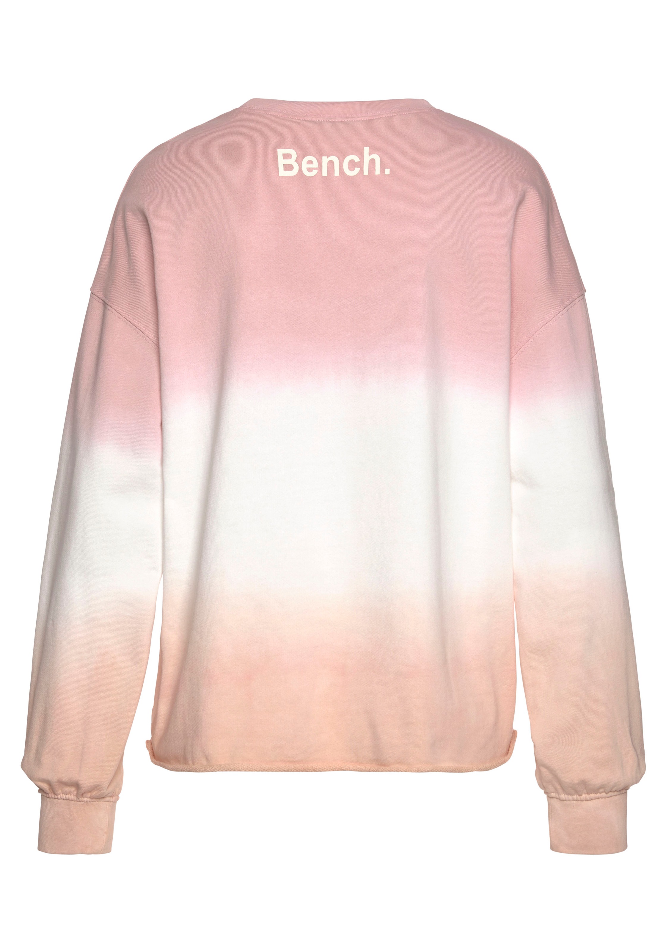 Sweatshirt, mit Bench. ♕ Farbverlauf bei