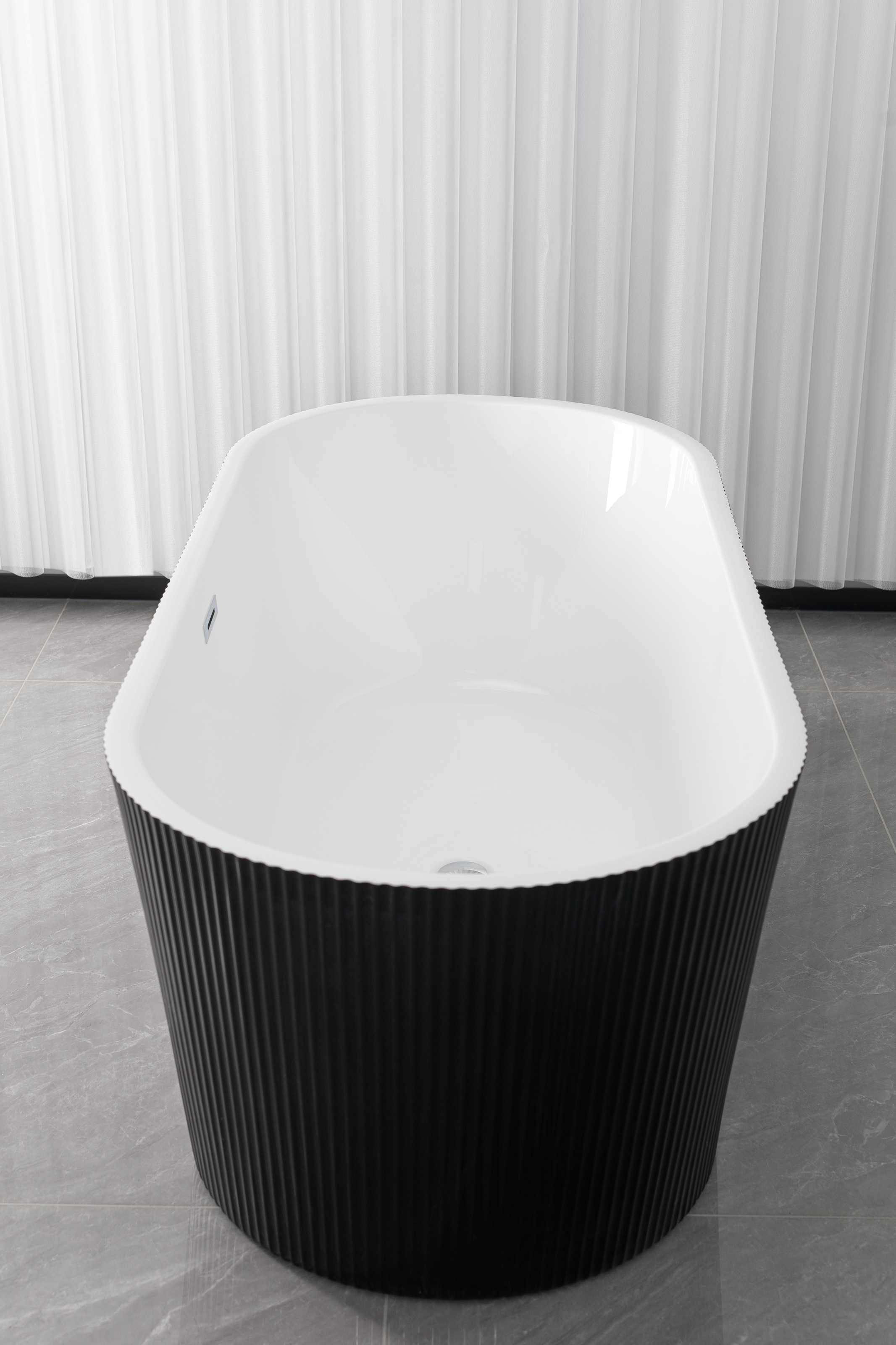 Sanotechnik Badewanne »RENO« Höhe 58 cm Vorrichtung für Ablaufschlauch | Überlauf 170x75x58cm, aus Acryl