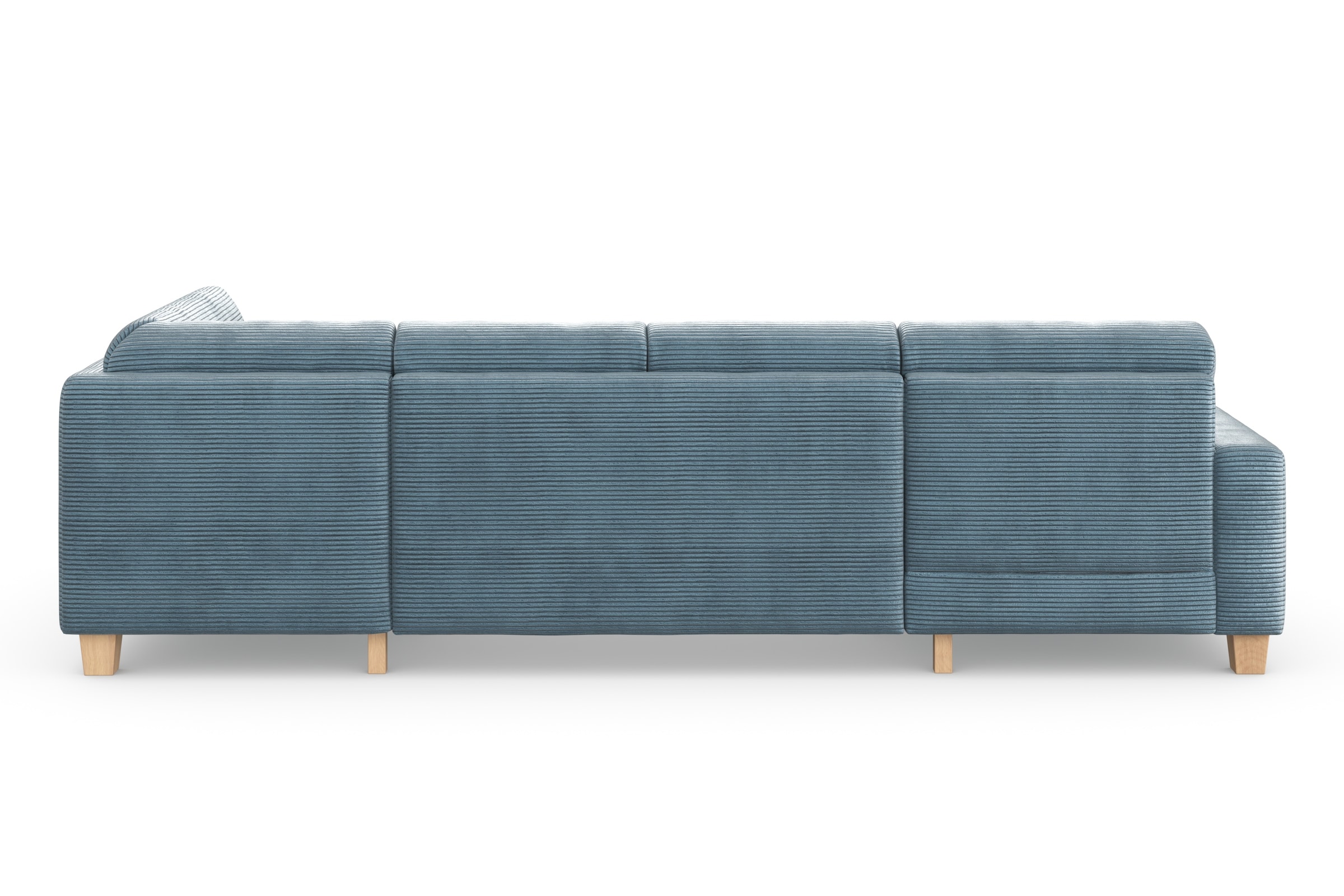 OTTO home Wohnlandschaft »Summer U-Form« mit oder ohne Schlaffunktion und Bettkasten, Cord-Bezug