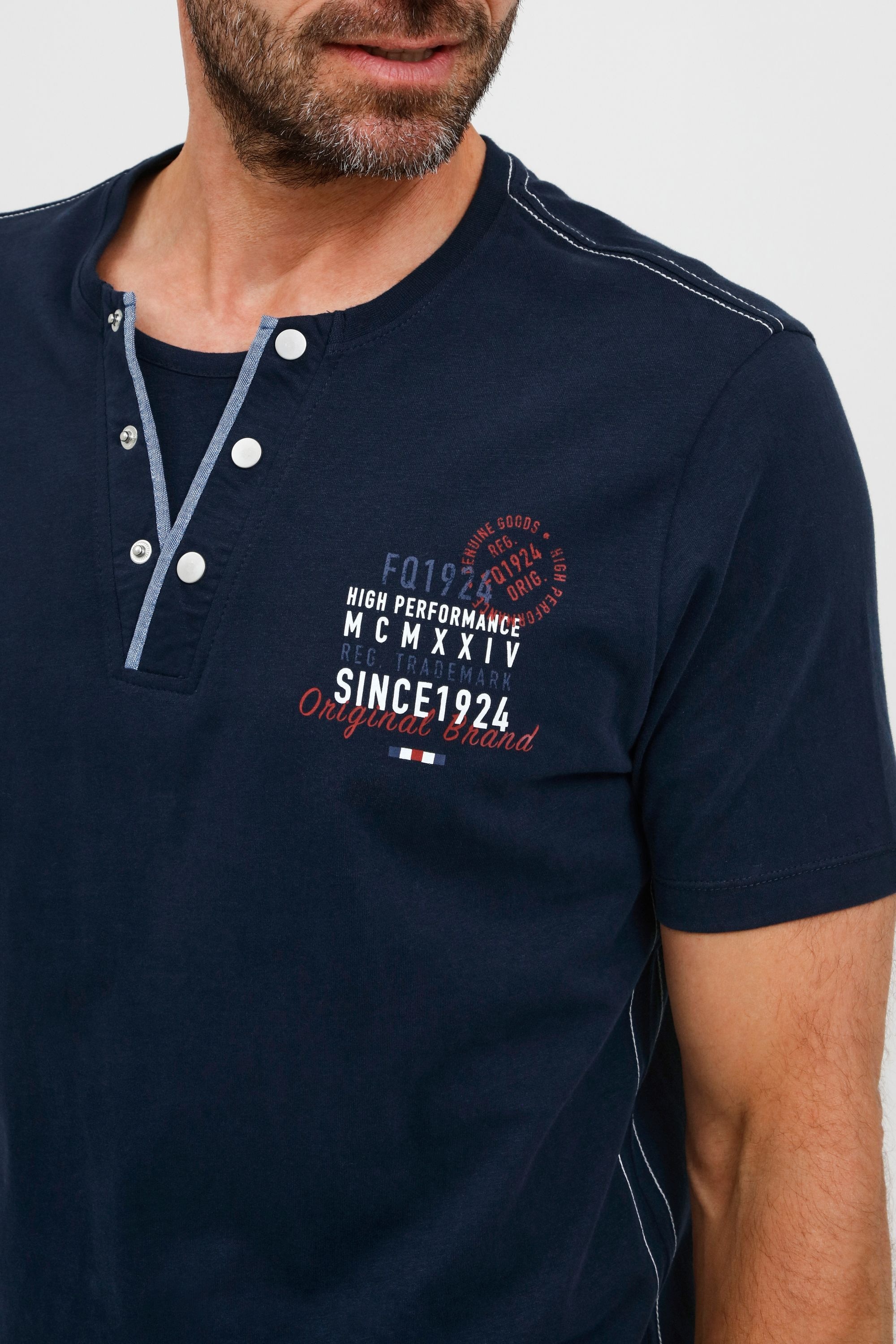 FQ1924 Henleyshirt »Henleyshirt FQRudolf«