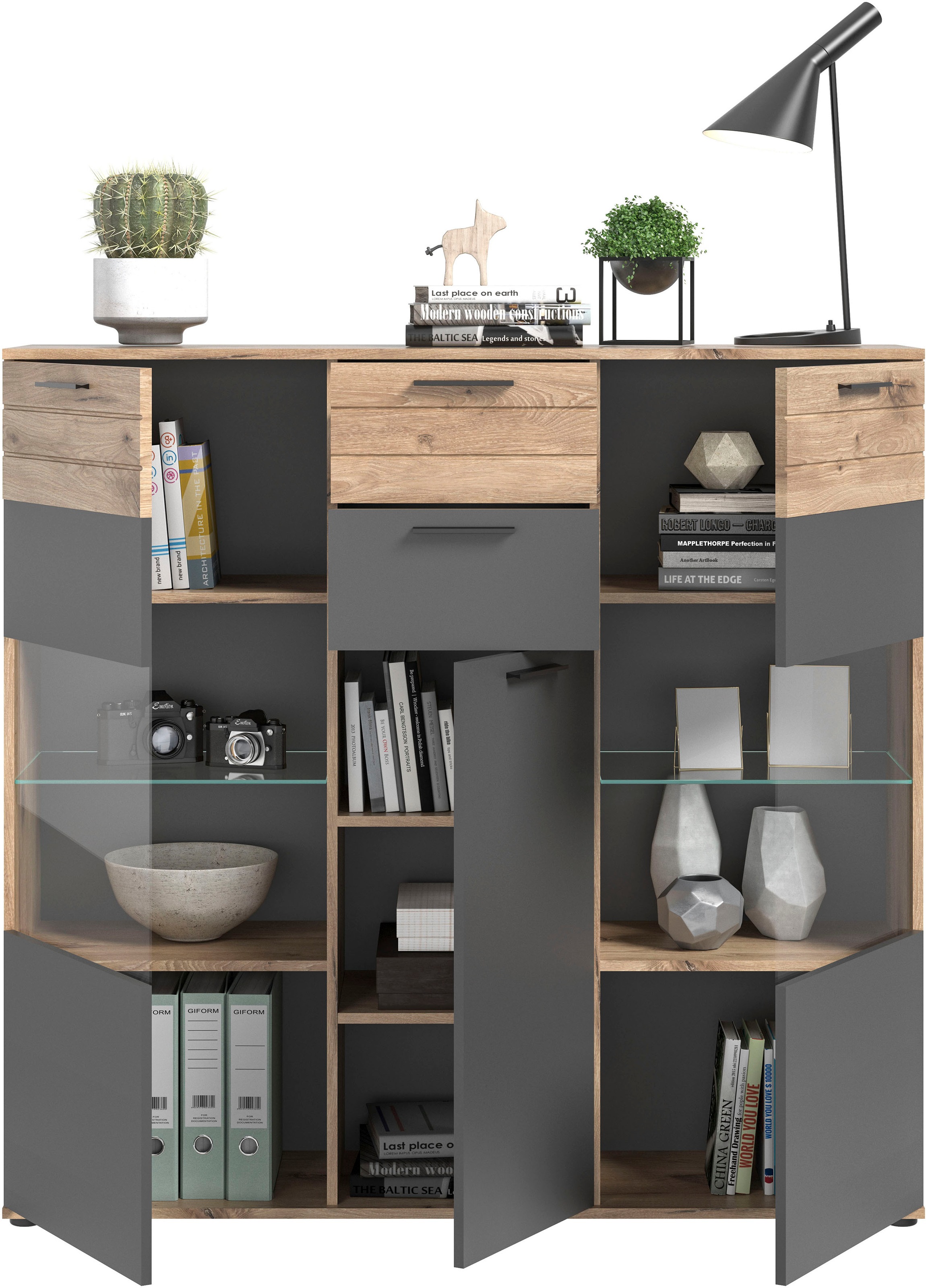 INOSIGN Highboard »Riga«, Breite 40 cm