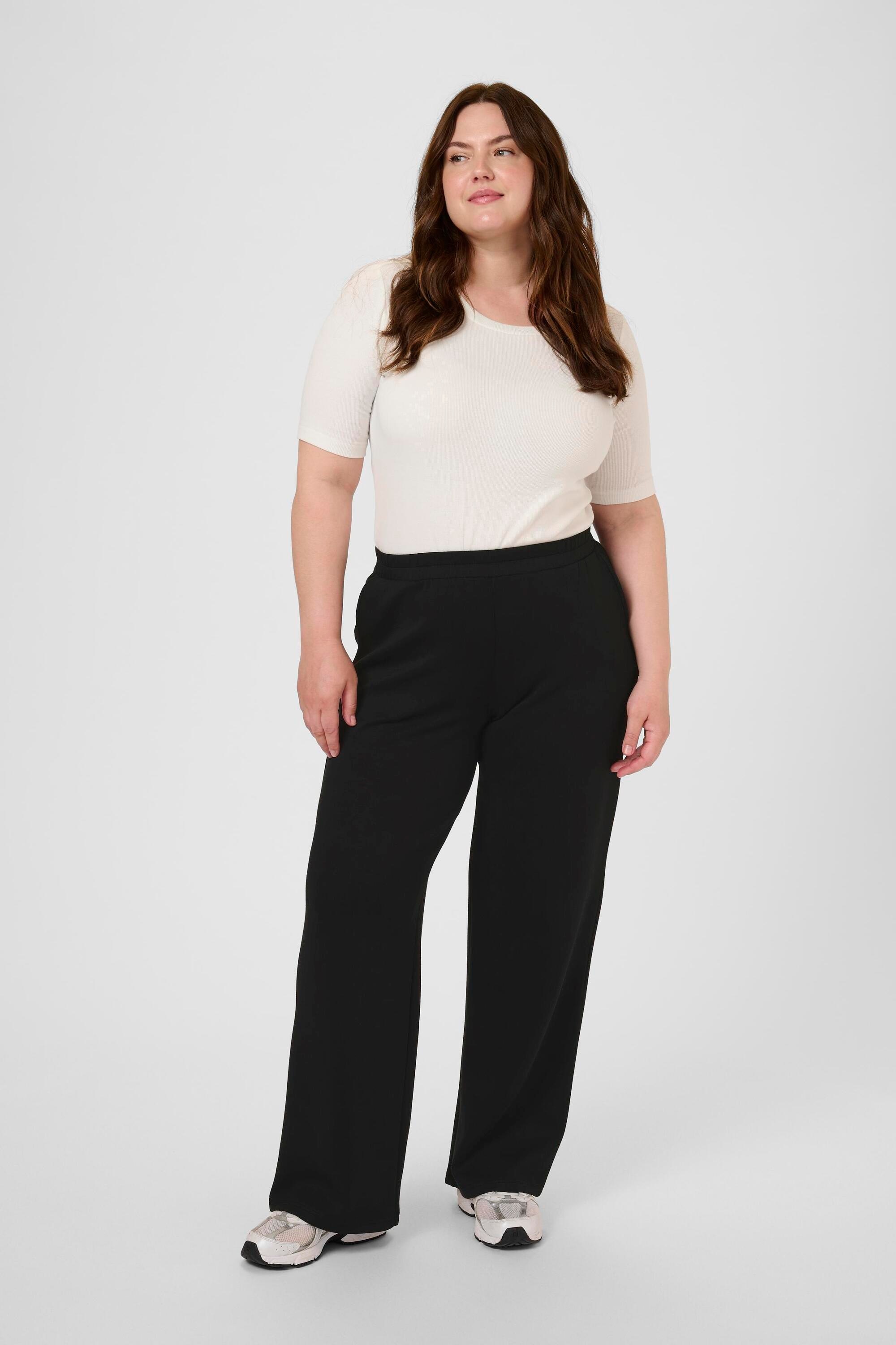 KAFFE Curve Stoffhose »Casual Hose KCannita«
