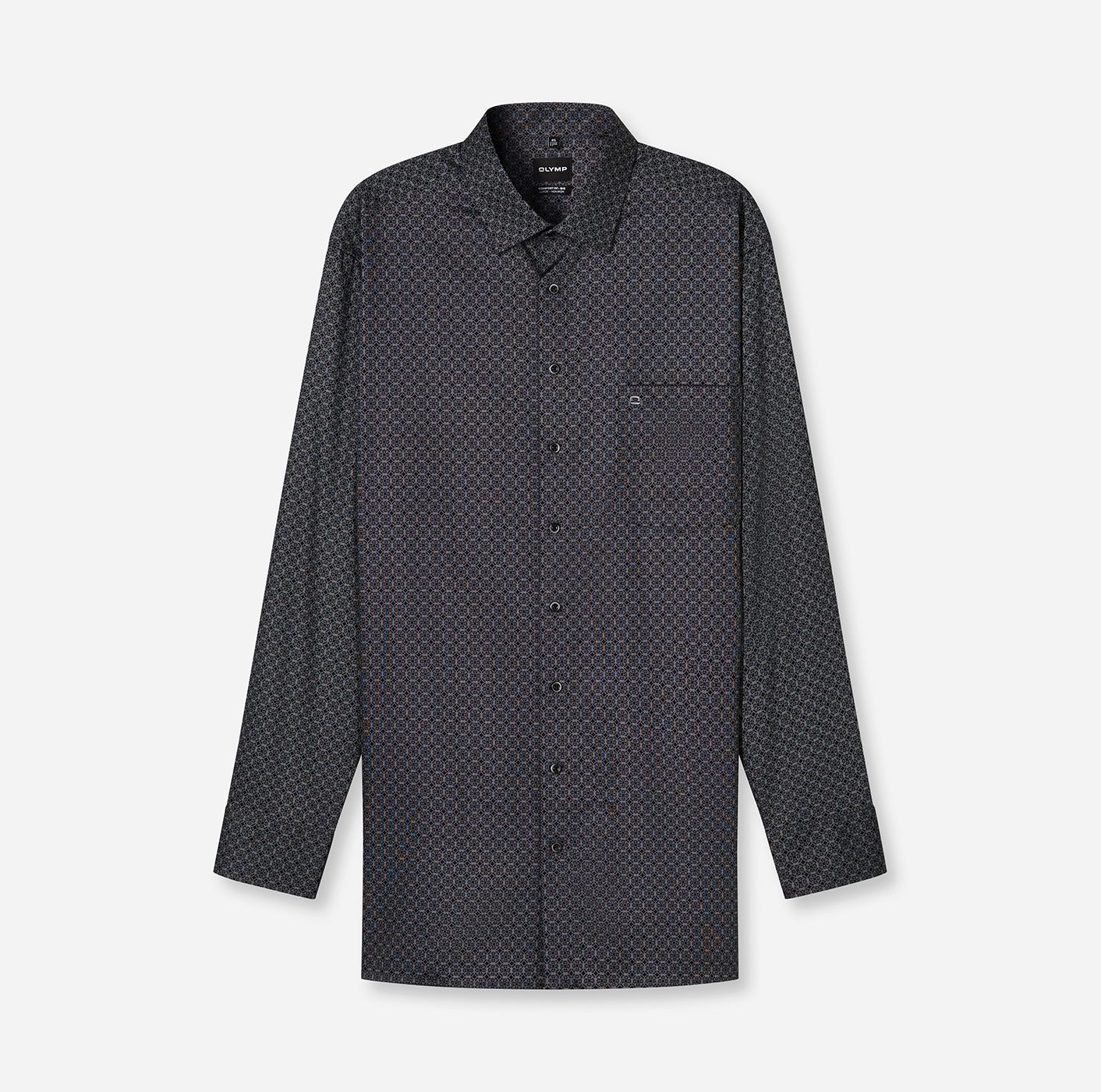 OLYMP Langarmhemd »Big & Tall«, Neue COMFORT FIT BIG Kollektion, Businesshemd, New-Kentkragen