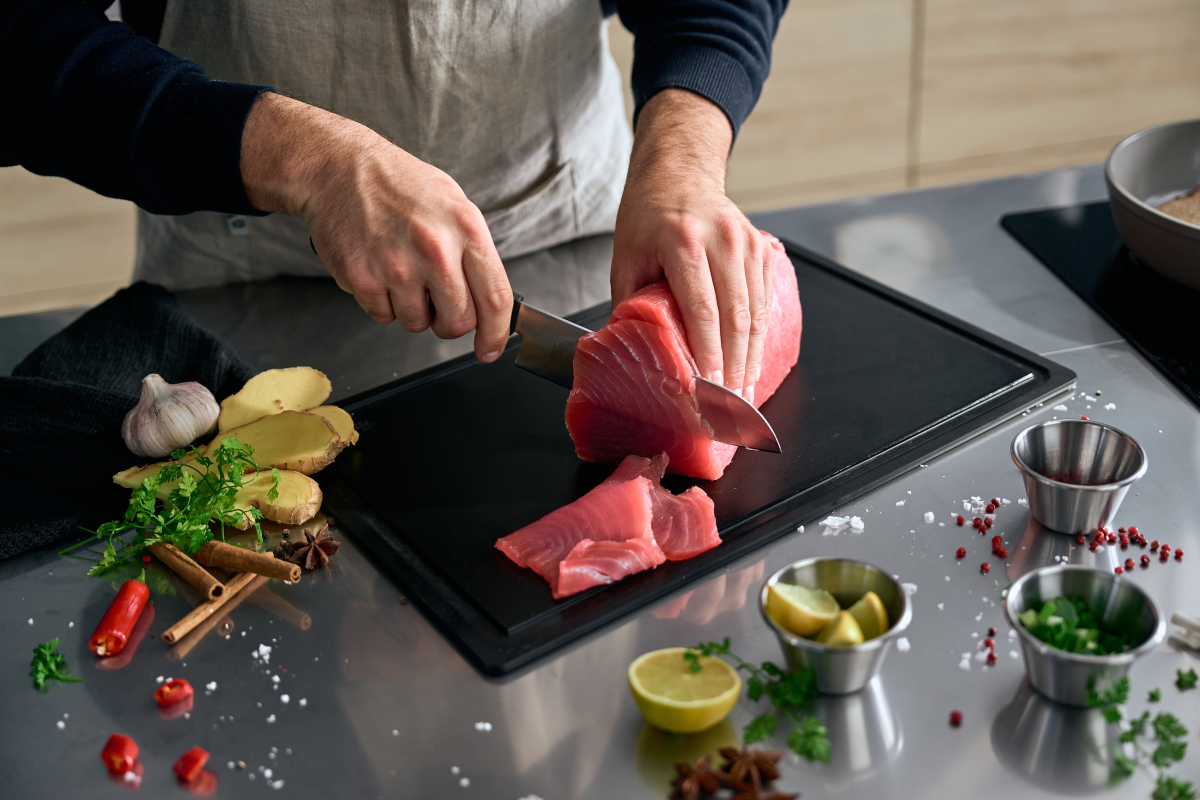 Fissler Santokumesser »ProcCut Collection« Made in Germany , handgeschliffen , 12C27M Spezialmesserstahl