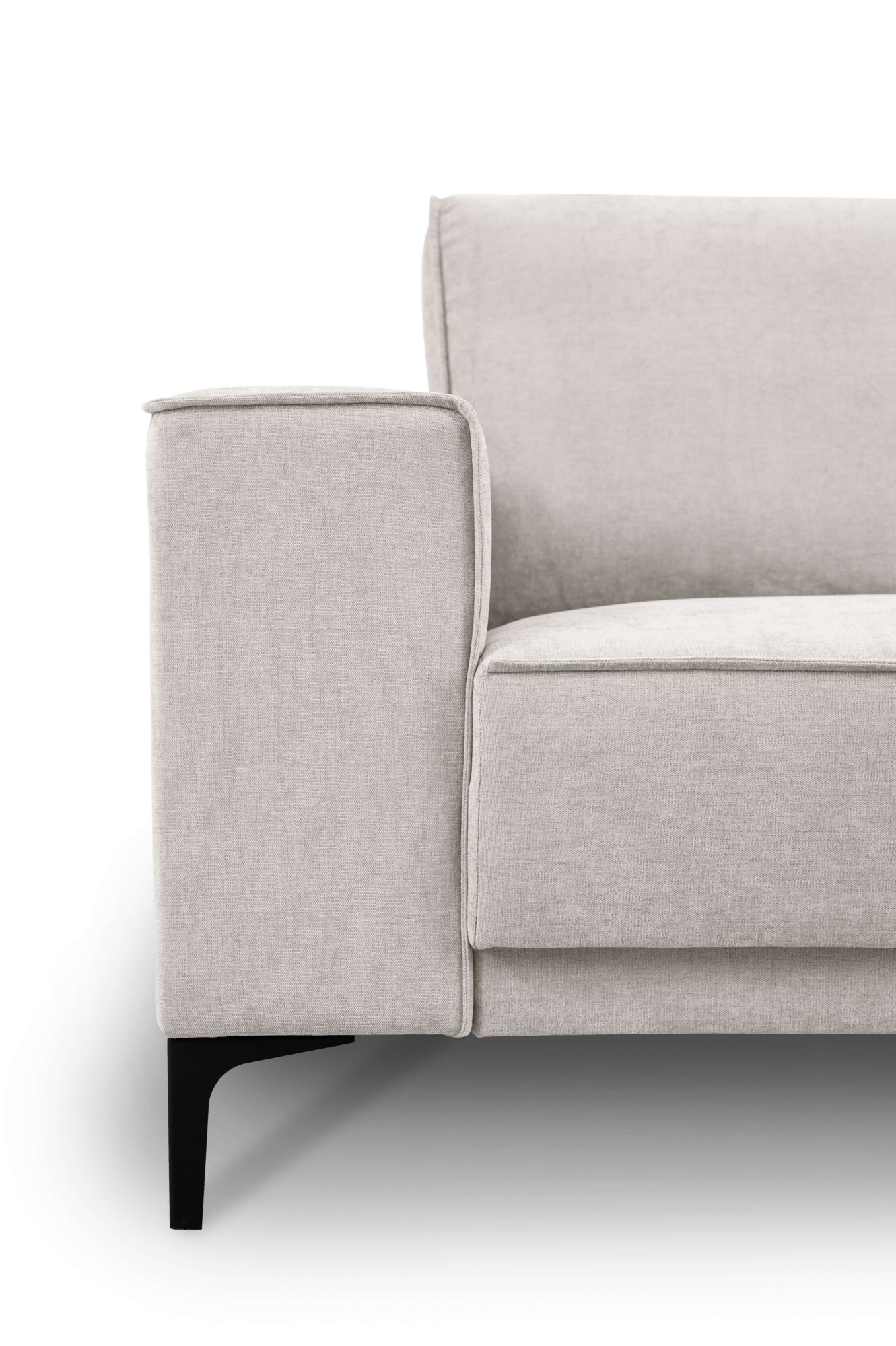 Places of Style Ecksofa »Oland«, L-Form, im zeitlosem Design und hochwertiger Verarbeitung