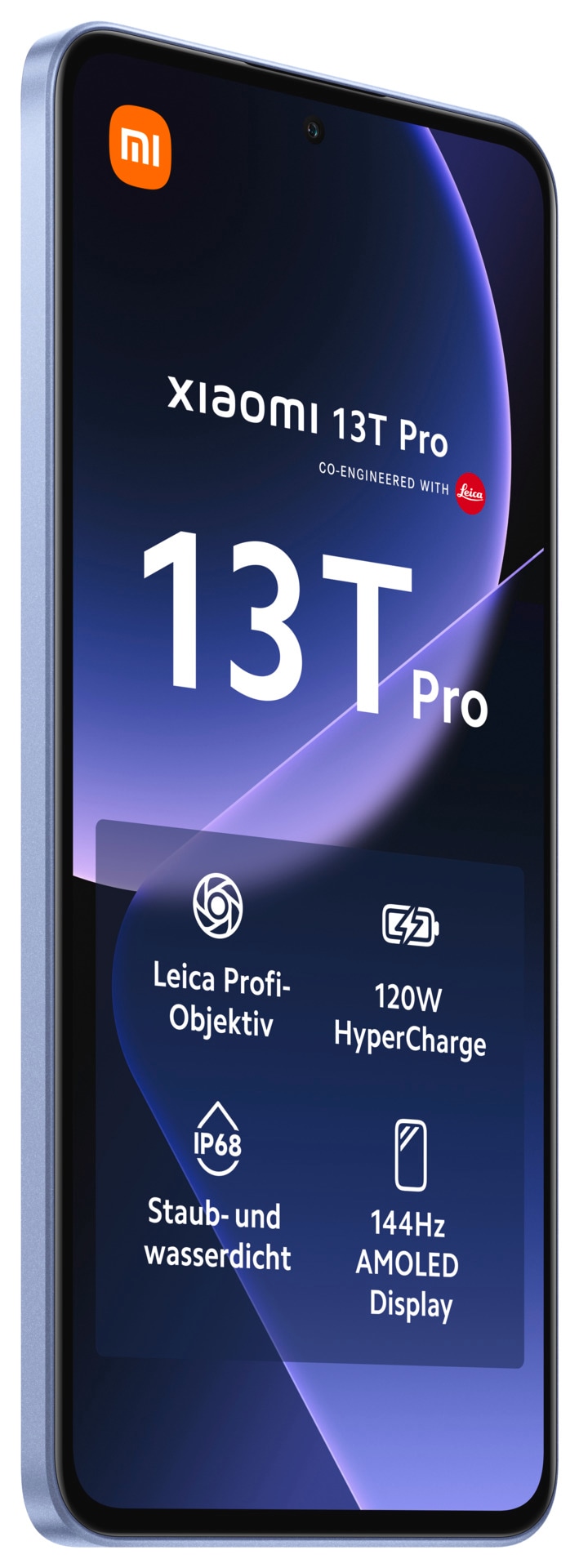 Xiaomi Smartphone »13T Pro mit 12GB RAM + 512GB internem Speicher«, Hellblau, 16,94 cm/6,67 Zoll, 512 GB Speicherplatz, 50 MP Kamera, 16,94 cm (6,67 Zoll) 144 Hz CrystalRes AMOLED Display