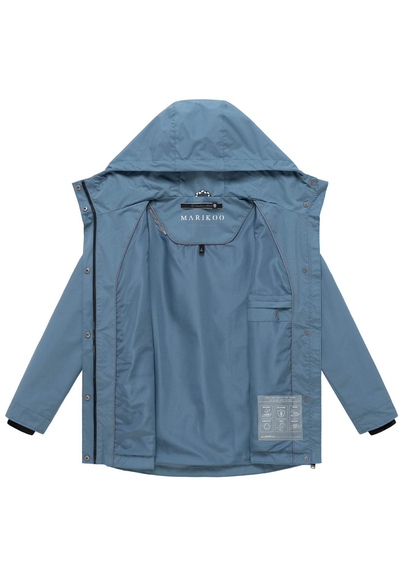 Marikoo Outdoorjacke »Marikoo Bonbonparty Damenjacke N124«