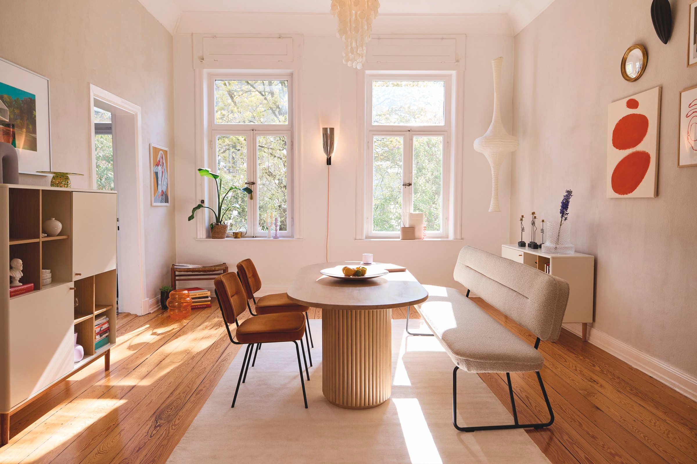 TOM TAILOR HOME Esstisch »Ripped«, mit Tischbeinen im extravaganten Ribbed-Look