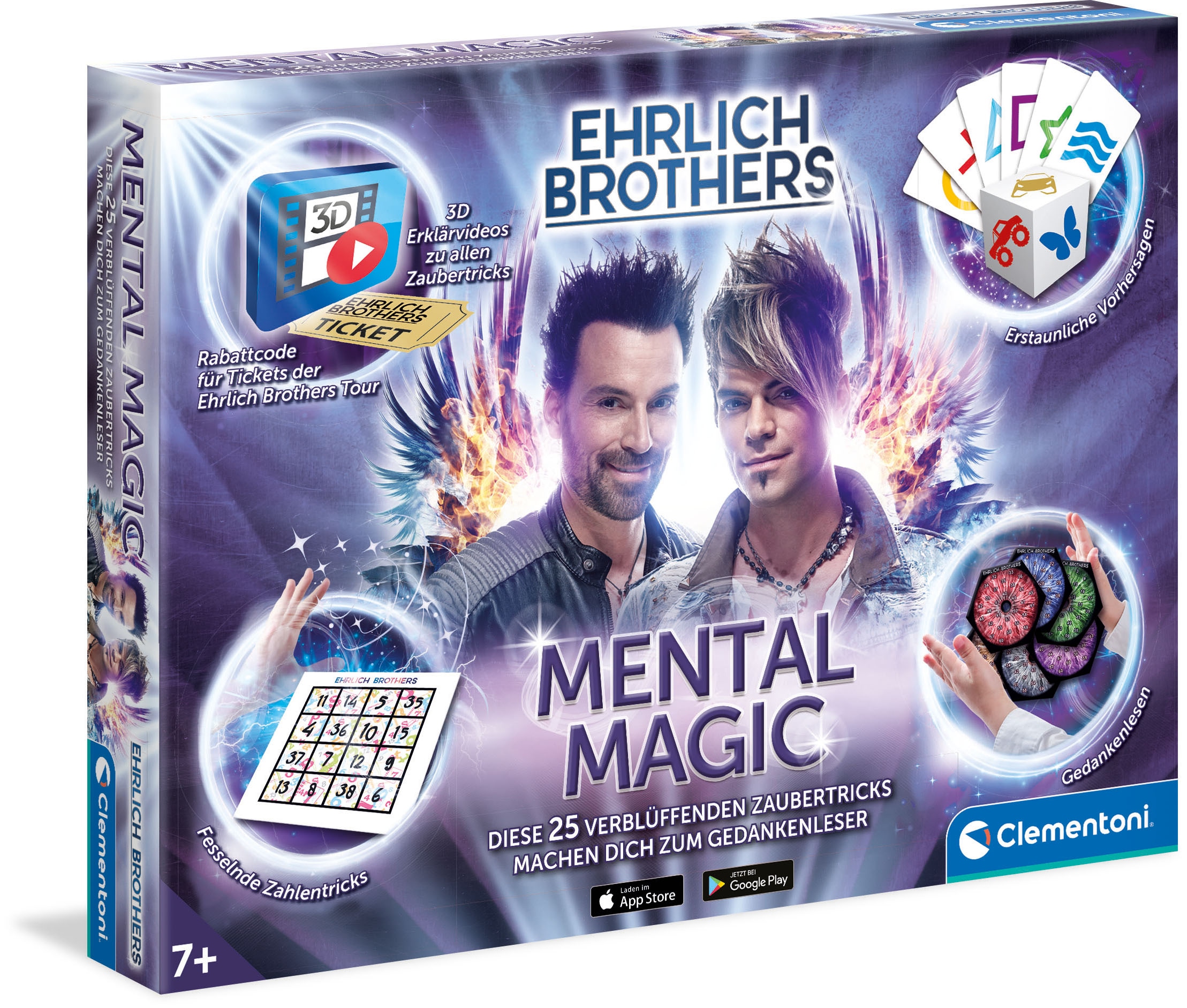 Clementoni® Zauberkasten »Ehrlich Brothers, Mental Magic«, Made in Europe