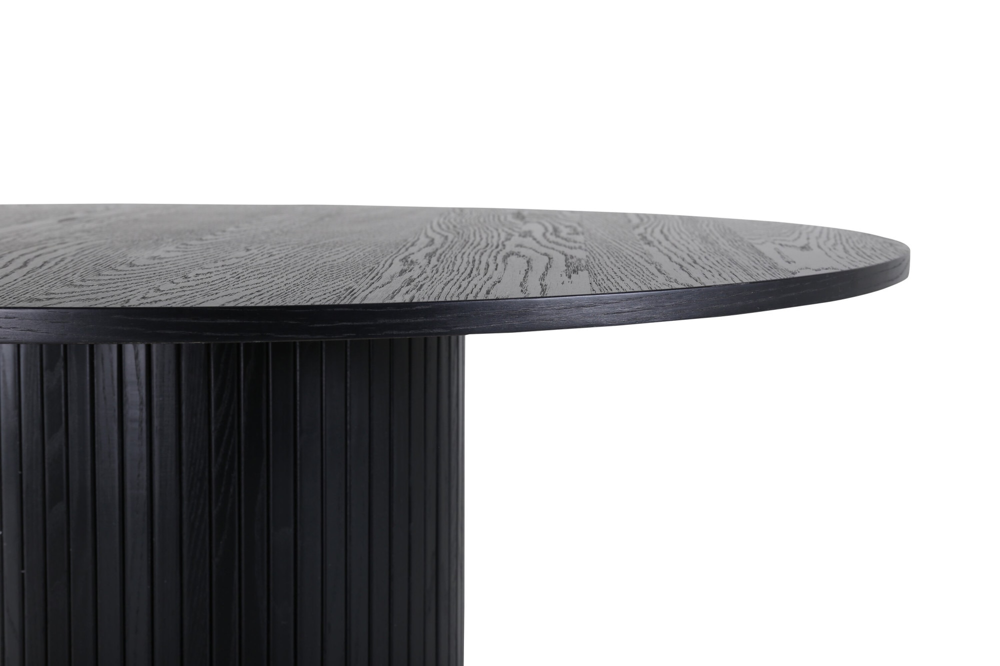 Venture Home Esstisch »Bianca, runder Esstisch, Ø 110 cm« Esszimmertisch, MDF, Holzfurnier-Optik, rund, modern, urban
