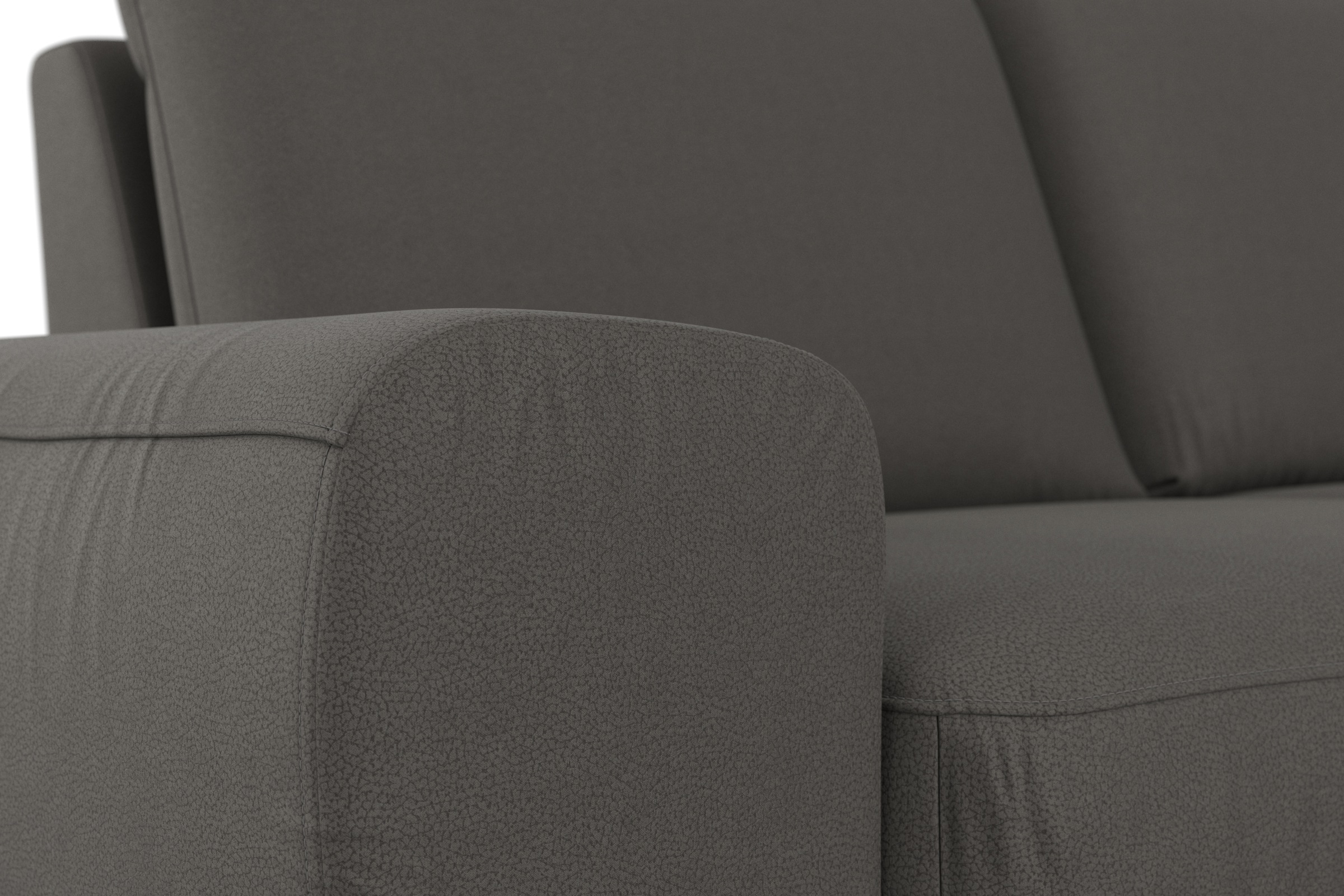 sit&more Ecksofa »Cinturo L-Form«, inklusive Sitztiefenverstellung und Federkern, Sitzhöhe 48 cm