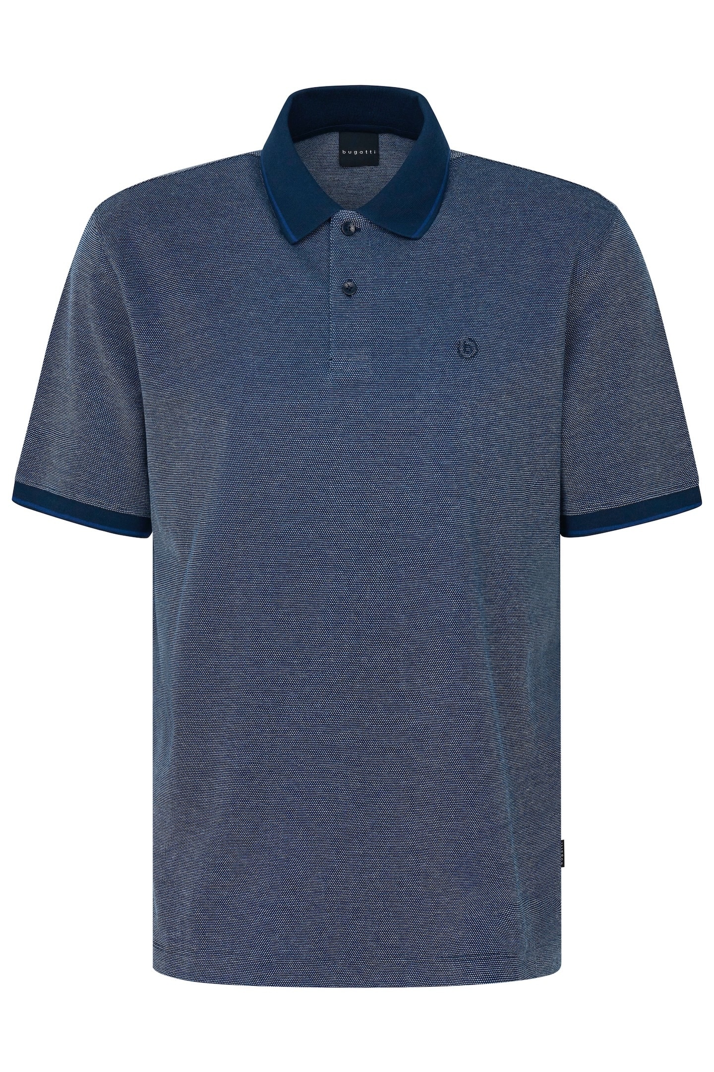 bugatti Poloshirt, aus Baumwolle