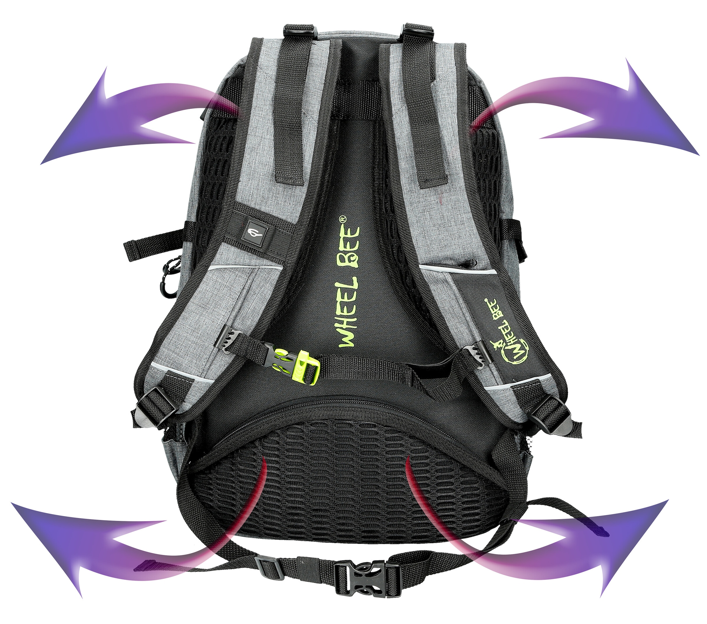 Wheel-Bee Schulrucksack »Wheel Bee® Backpack Revolution«