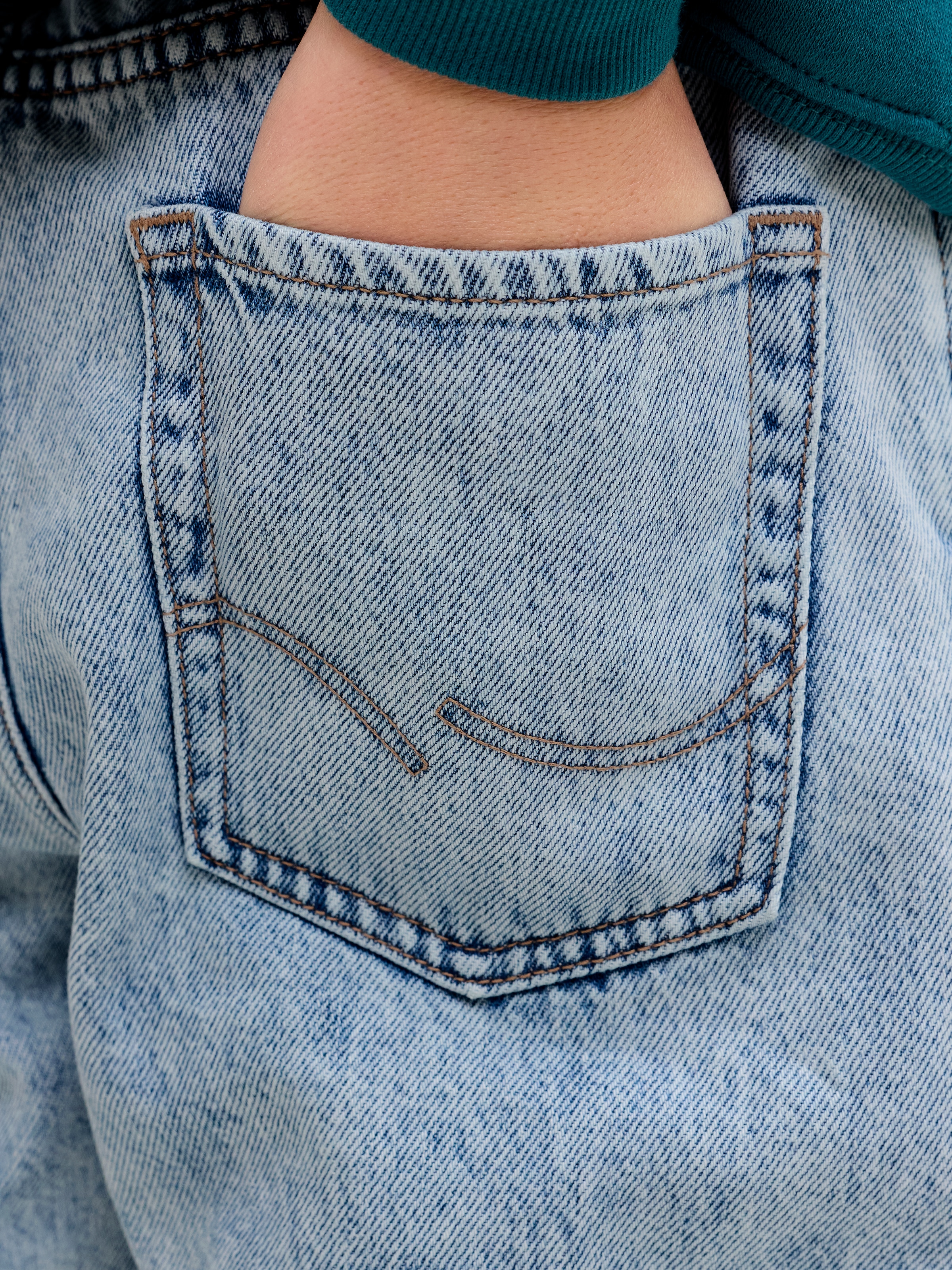 Jack & Jones Junior Relax-fit-Jeans »JJICHRIS JJORIGINAL AKM 932 SN JNR«