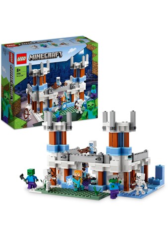 LEGO® Konstruktionsspielsteine »Der Eispalast (21186), LEGO® Minecraft«, (499 St.),... kaufen