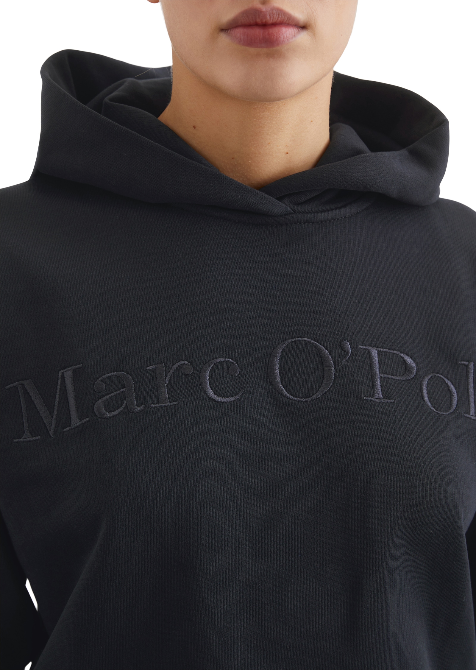 Marc O'Polo Kapuzensweatshirt, mit Logo-Stickerei