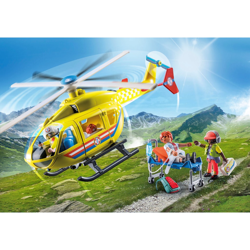 Playmobil® Konstruktions-Spielset »Rettungshelikopter (71203), City Life«