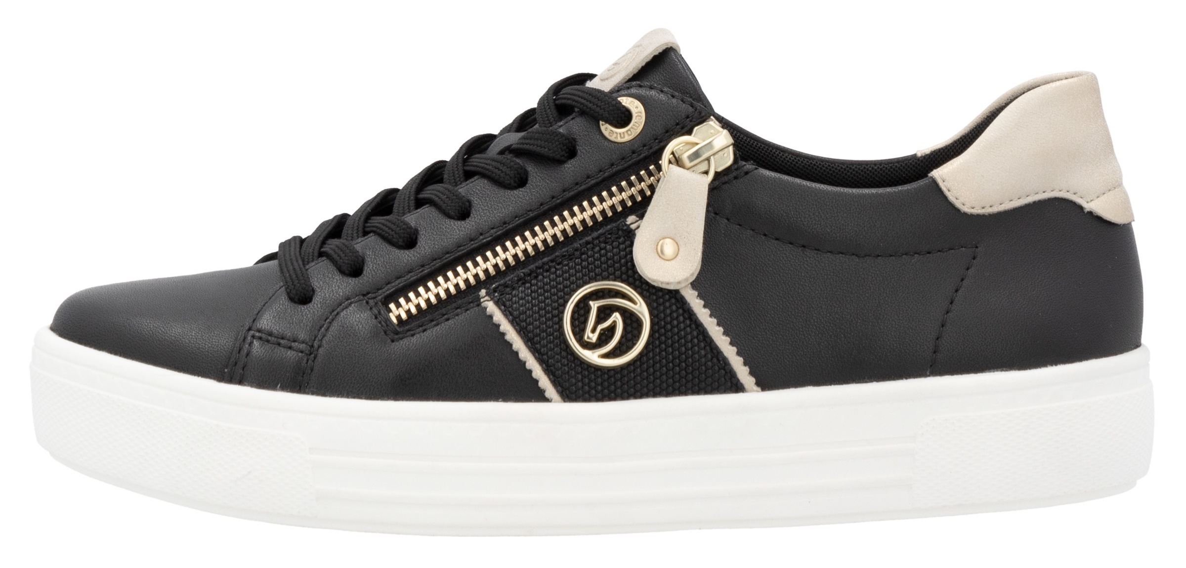 Remonte Plateausneaker, Feizeitschuh, Halbschuh, Schnürer, herausnehmbare Soft-Einlage