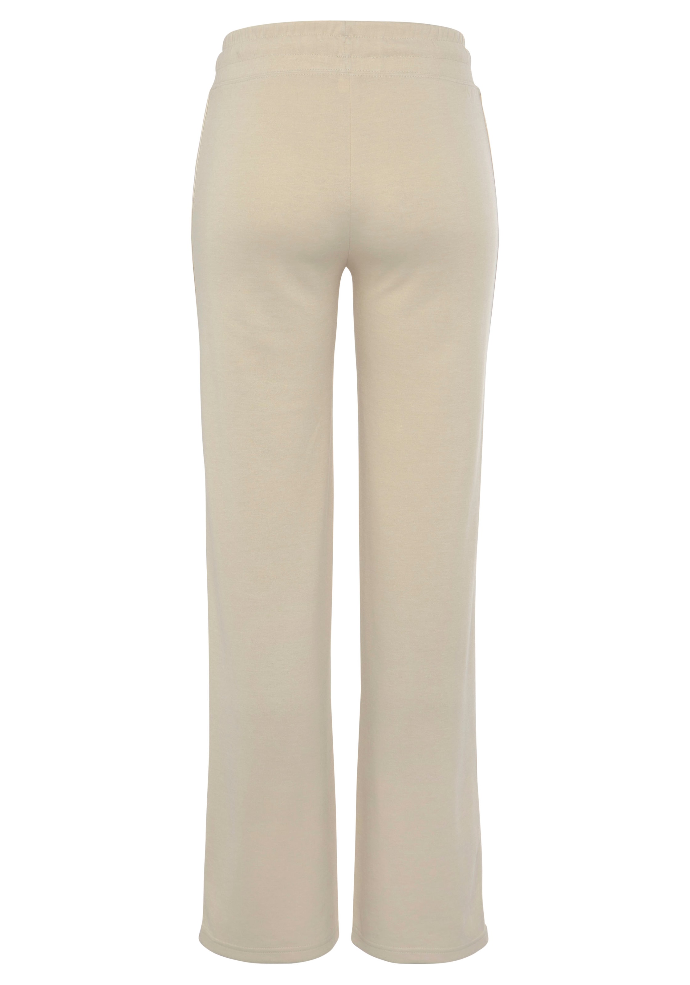 LASCANA ACTIVE Jogger Pants, mit kontrastierendem Tape
