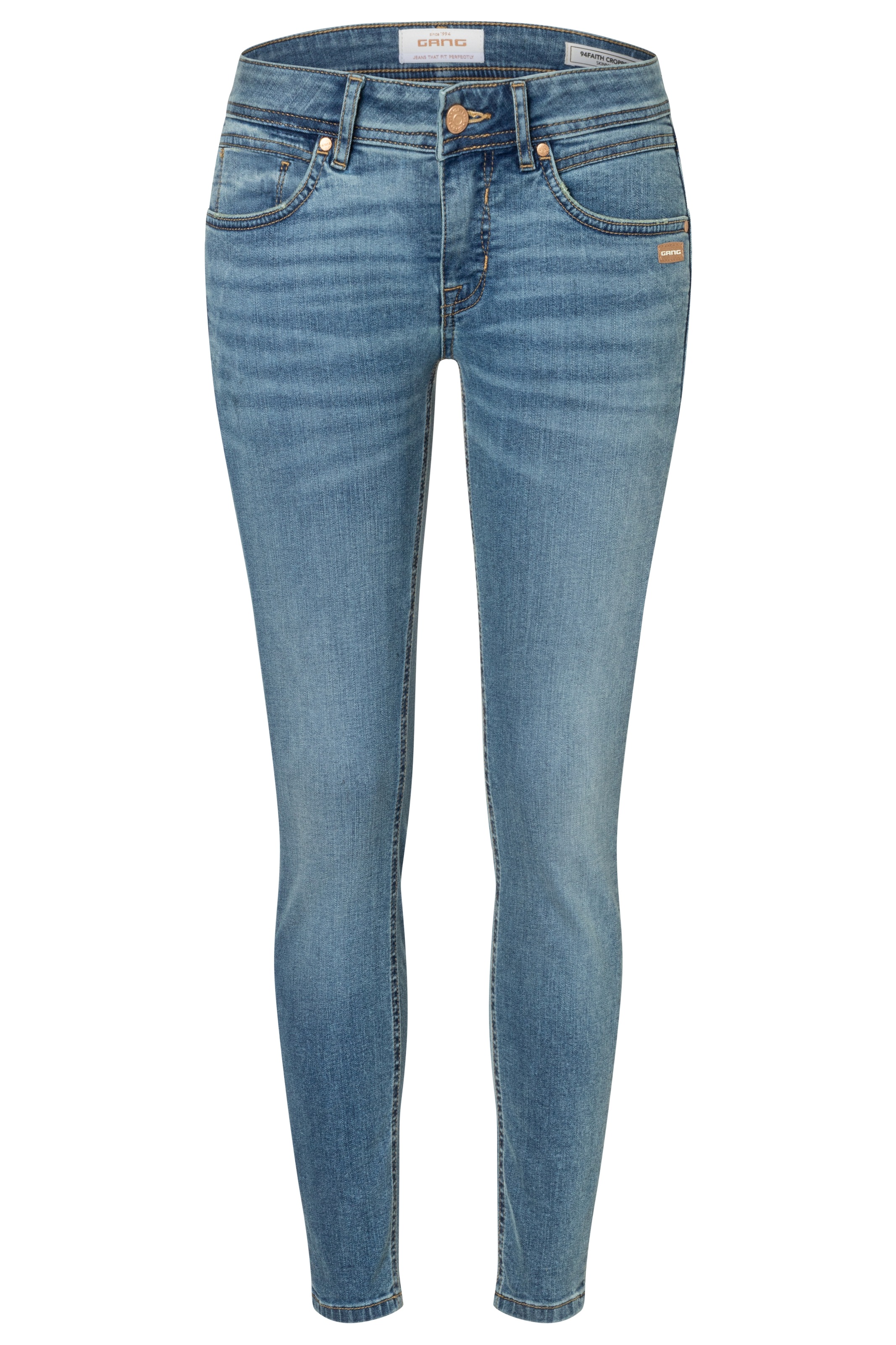GANG Skinny-fit-Jeans »94FAITH CROPPED« mit verkürzter Beinlänge
