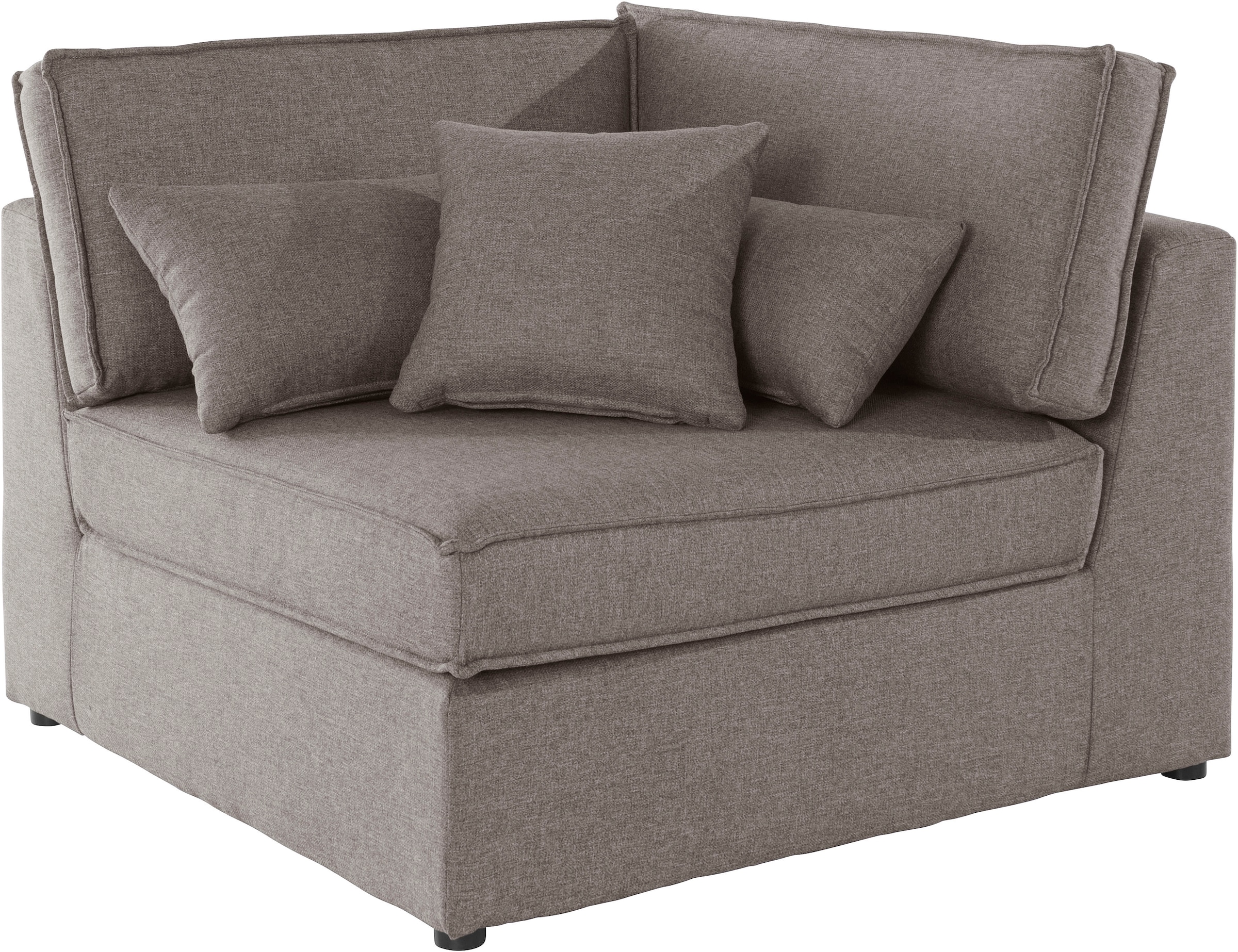RAUM.ID Sofa-Eckelement »Florid«, Teil eines Modulsofas, fester  Sitzkomfort, auch in Cord auf Rechnung bestellen
