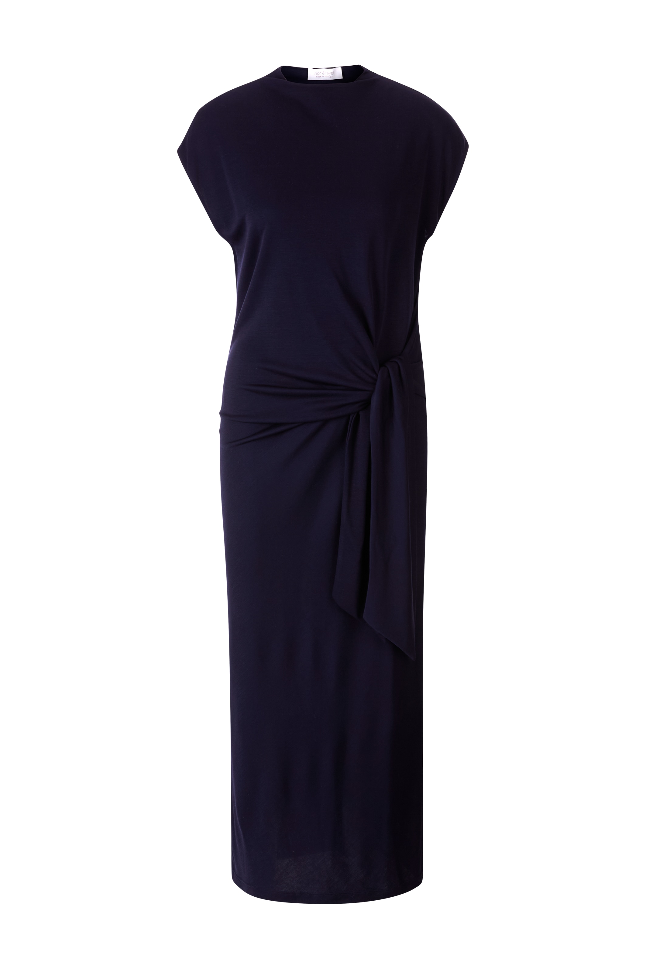 RICHROYAL Midikleid, Mit Rundhalsausschnitt