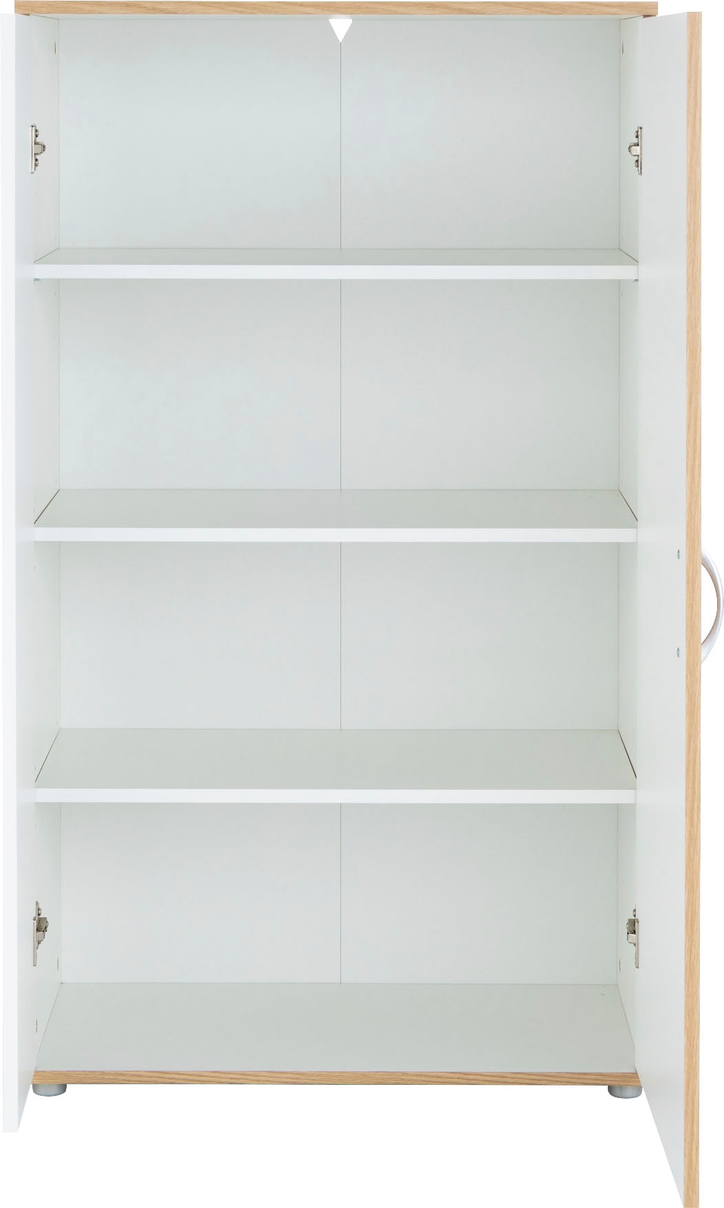 Home affaire Mehrzweckschrank »Wien« H/B/T ca. 121/70/35 oder 160/70/35,  Mehrzweckschrank, Melamin-Oberfläche, Einlegeböden höhenverstellbar