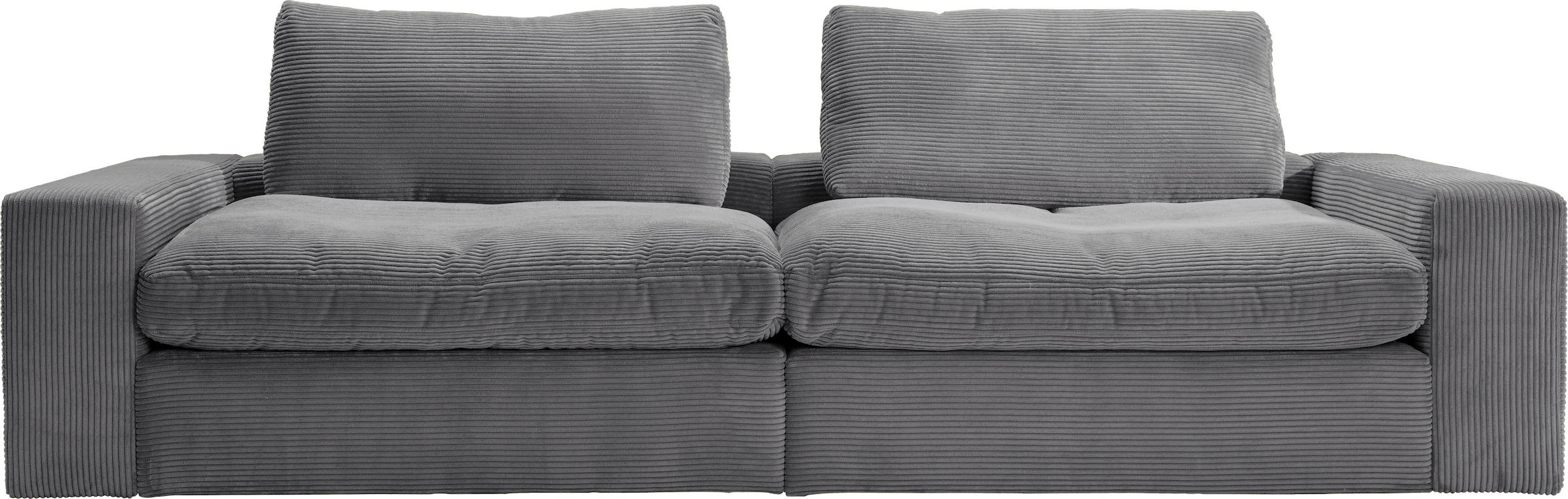 Big-Sofa »Sandy«, 296 cm breit und 123 cm tief, in modernem Cordstoff