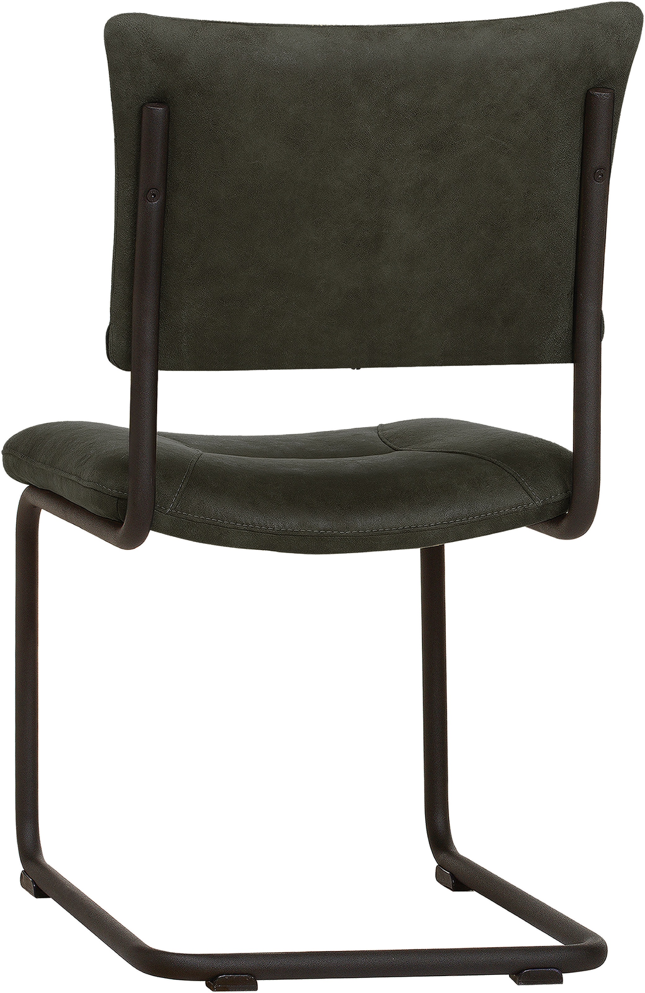 OMG Design Esszimmerstuhl »Jax« (Set) 2 Stk.Freischwinger im Industrial Design, pflegeleichter Bezug