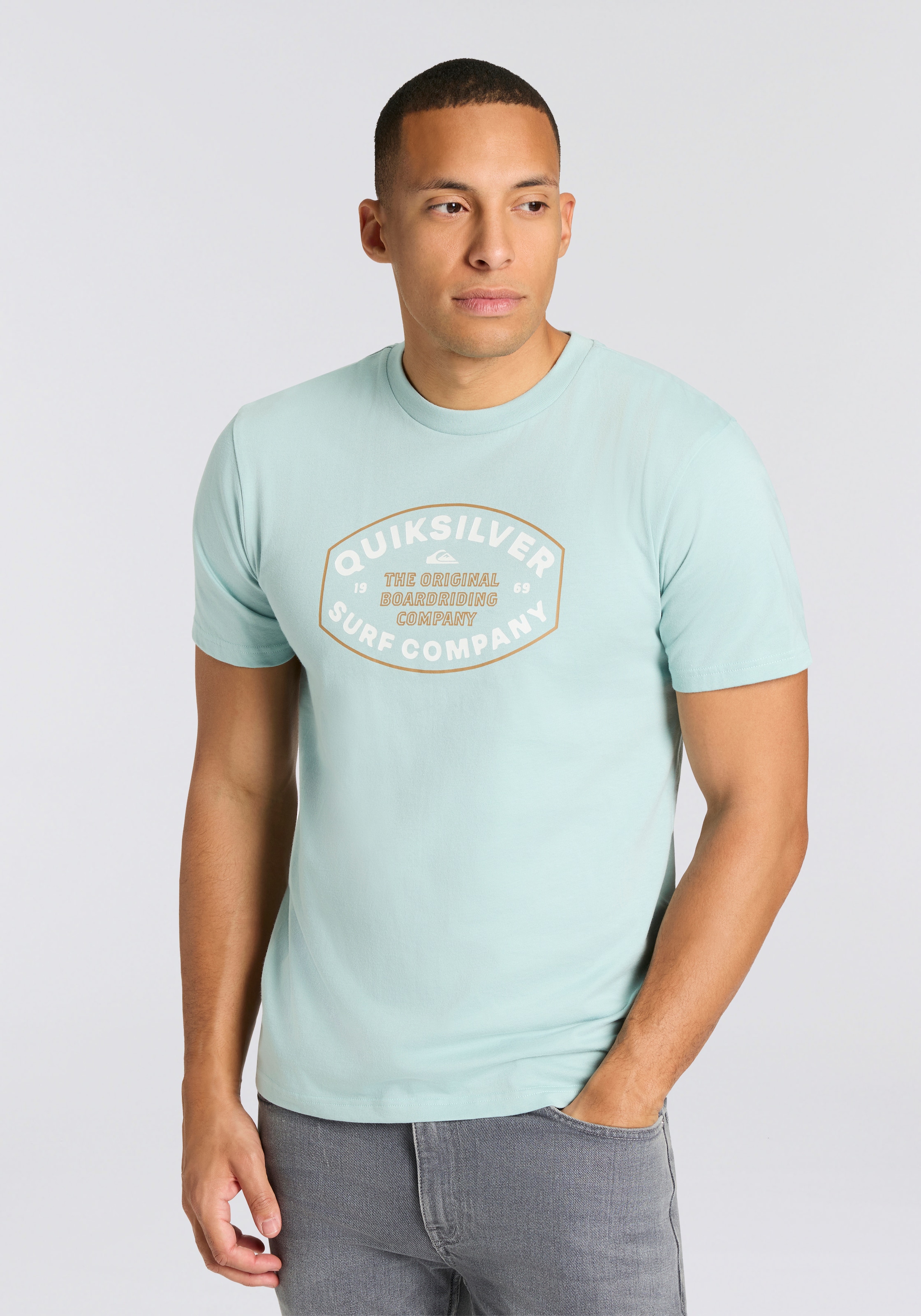 Quiksilver T-Shirt »STAY IN RETRODREAM PACK« 3 tlg. 3er-Pack, Kurzarmdesign, aus Baumwolle