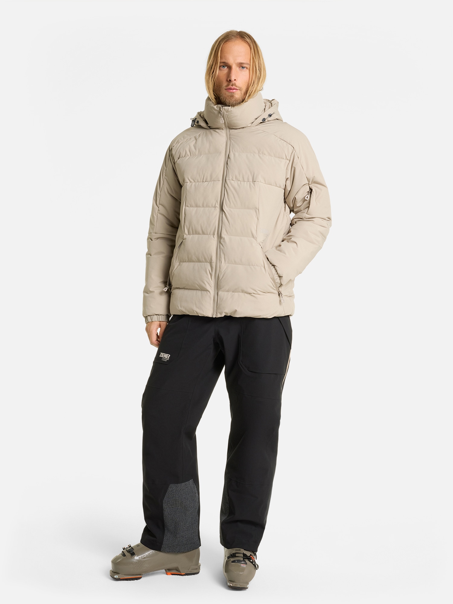 Ziener Skihose »RONTARO-Z AQUASHIELD® HERREN«  wasser- u. winddicht, atmungsaktiv, Innenfutter aus Wolle