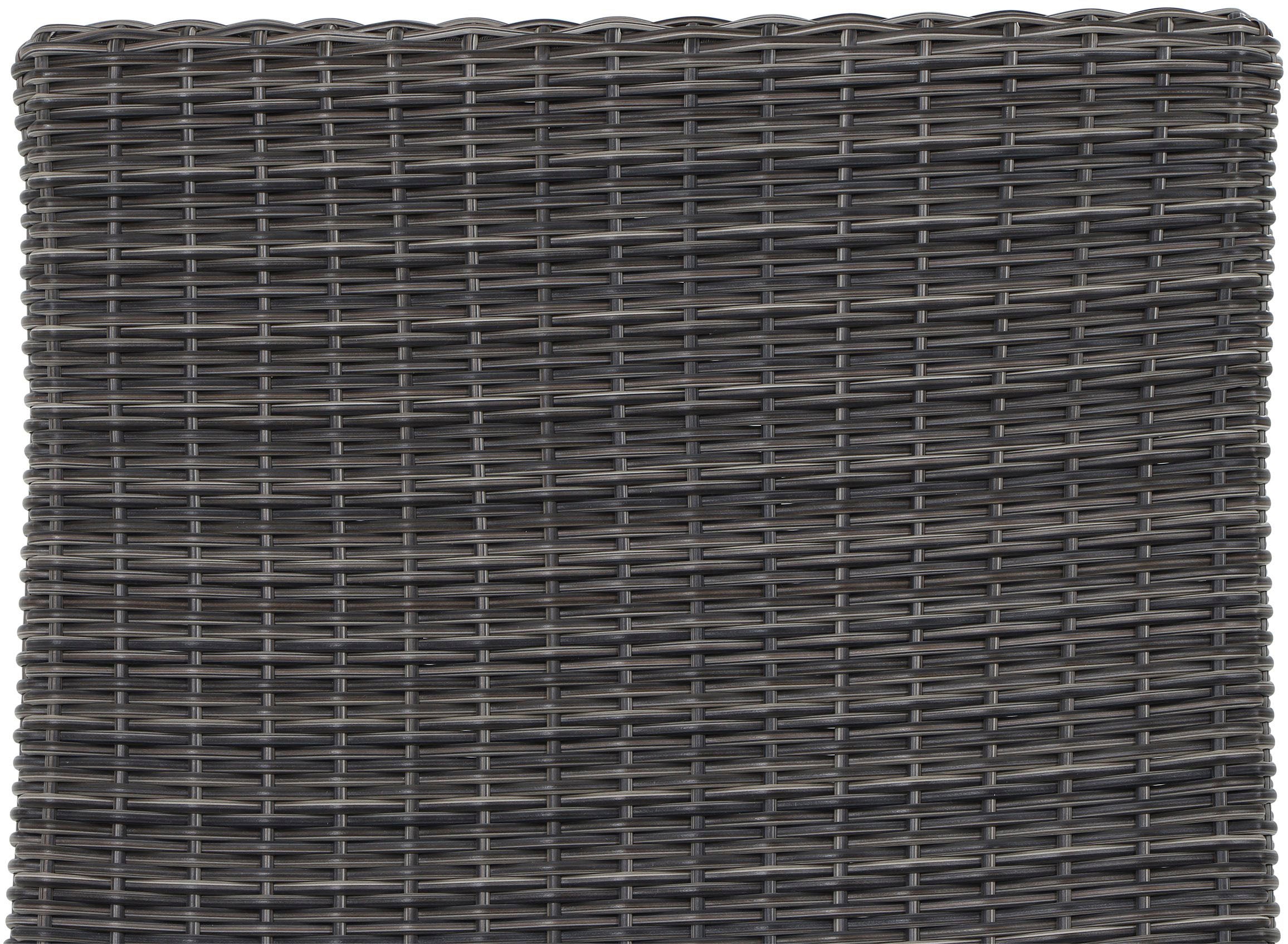 Siena Garden Gartenlounge-Set »Corido«, (Set, 8 tlg.), bestehend aus 2 Sesseln, 1 Bank, 1 Tisch und 4 Auflagen