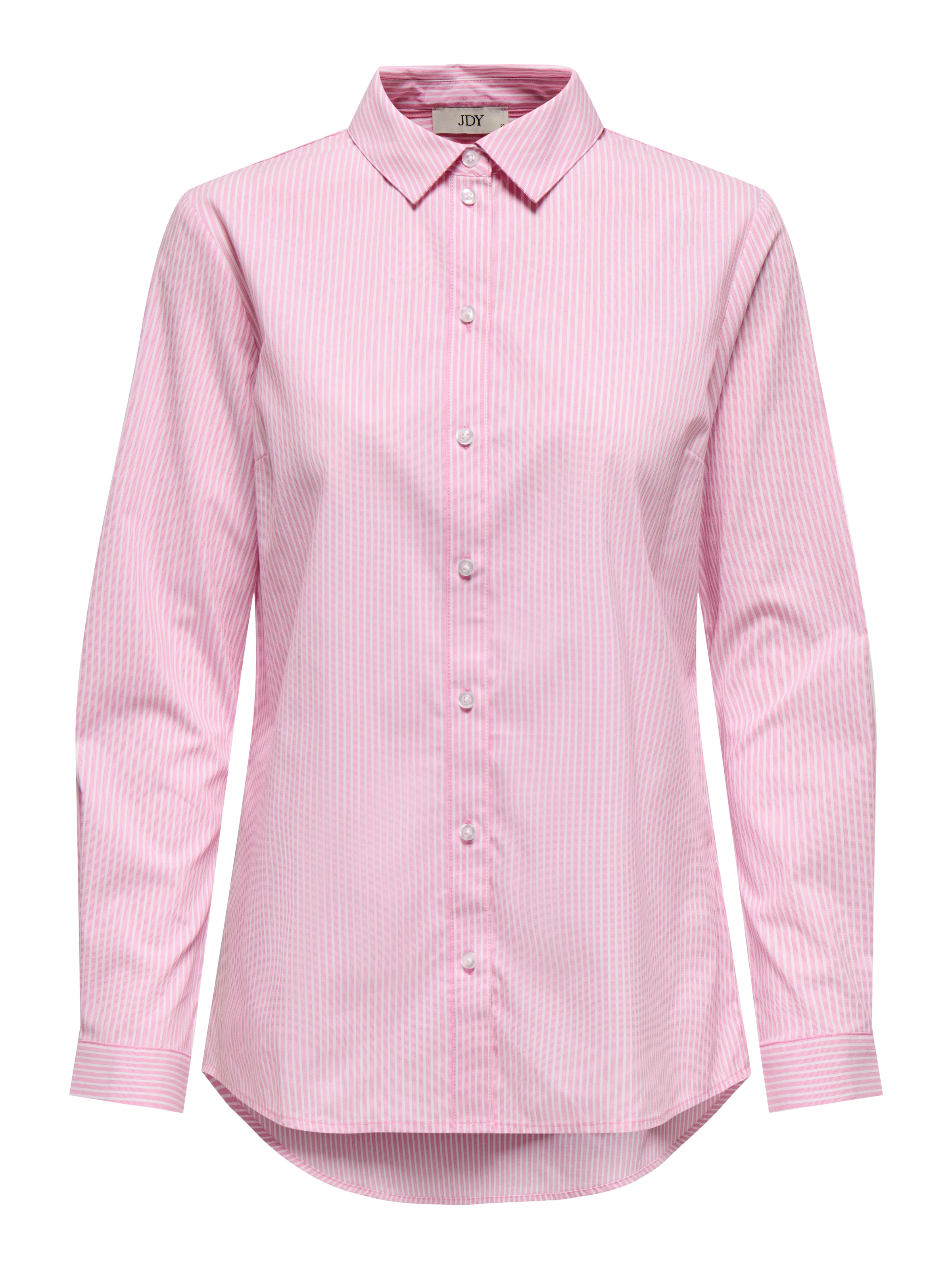 JDY Hemdbluse »JDYMIO L/S SHIRT WVN NOOS« unifarben oder gestreift