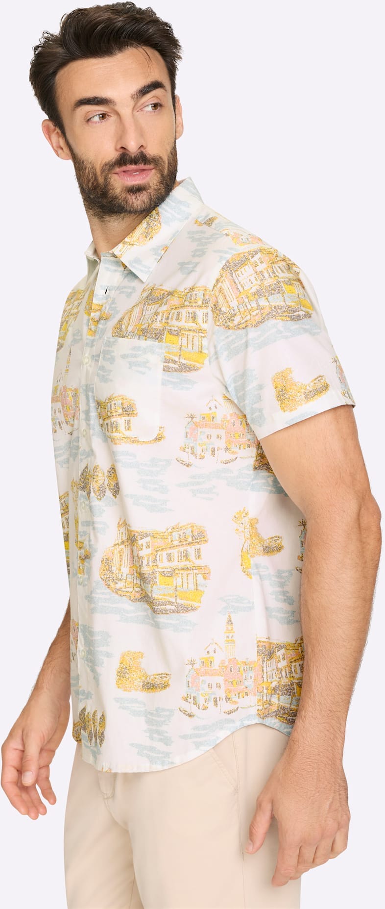 Marco Donati Kurzarmhemd