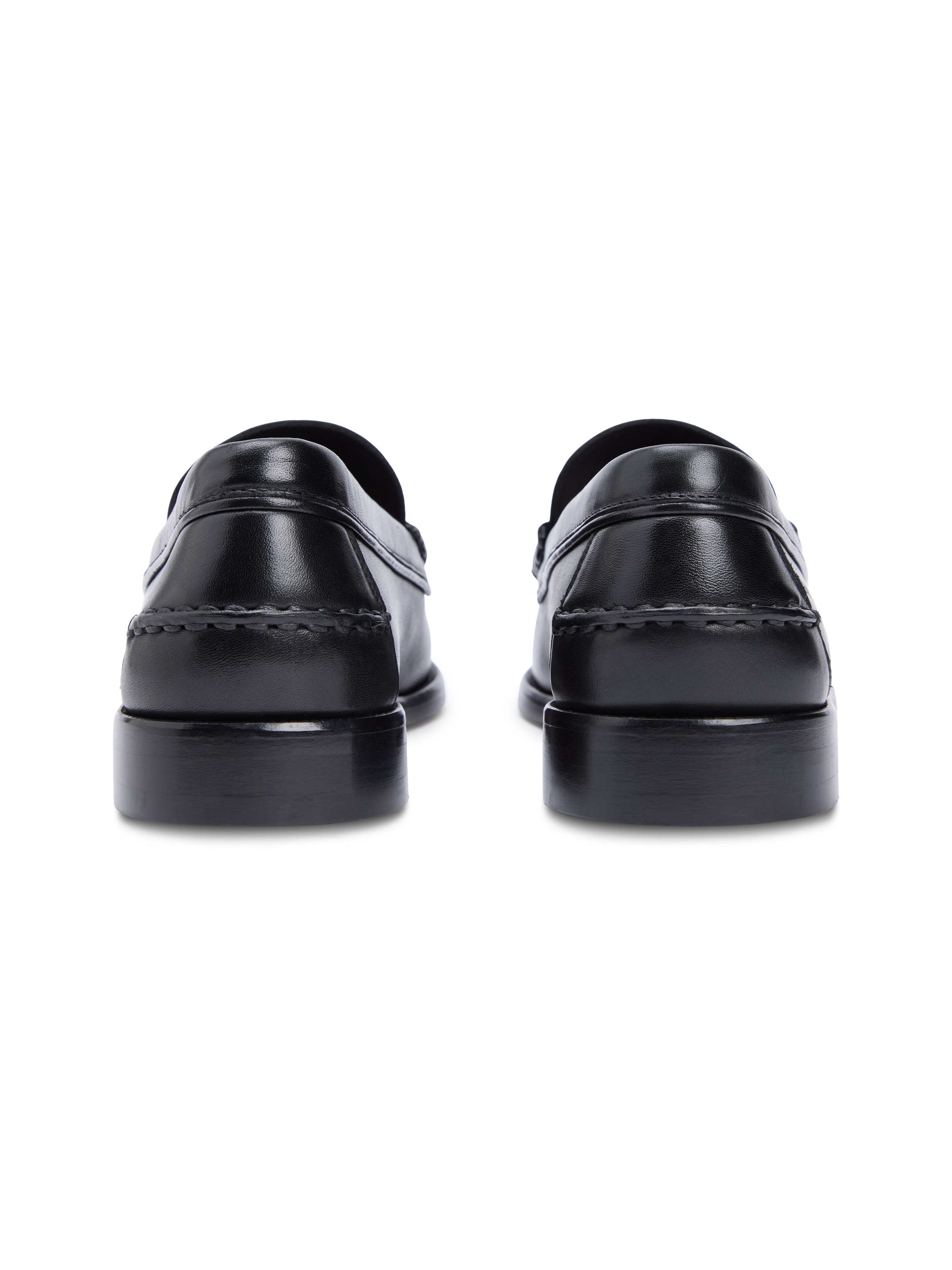 Tommy Hilfiger Loafer »HILFIGER PENNY CRUST LTH LOAFER«  Slipper, Businessschuh mit Zierriegel und Penny