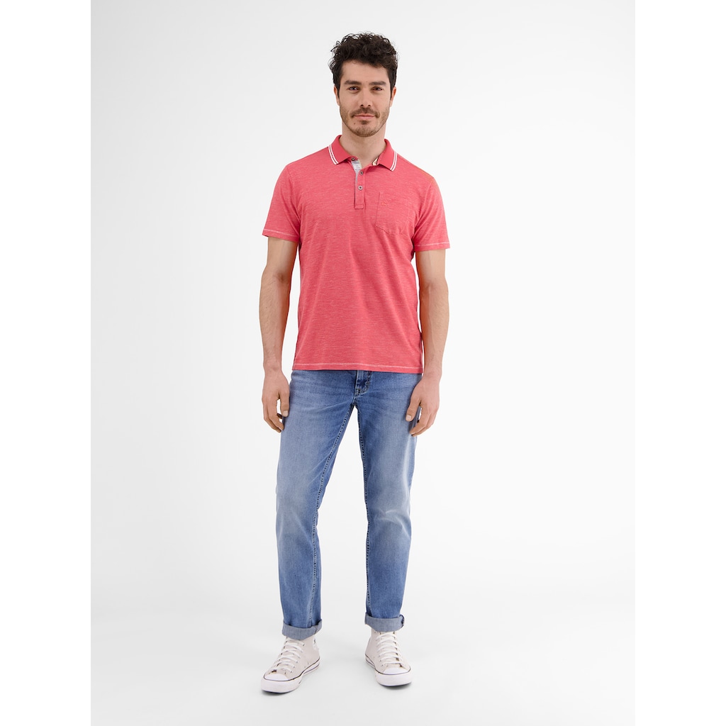 LERROS Poloshirt »LERROS Poloshirt mit Finelinerstreifen«