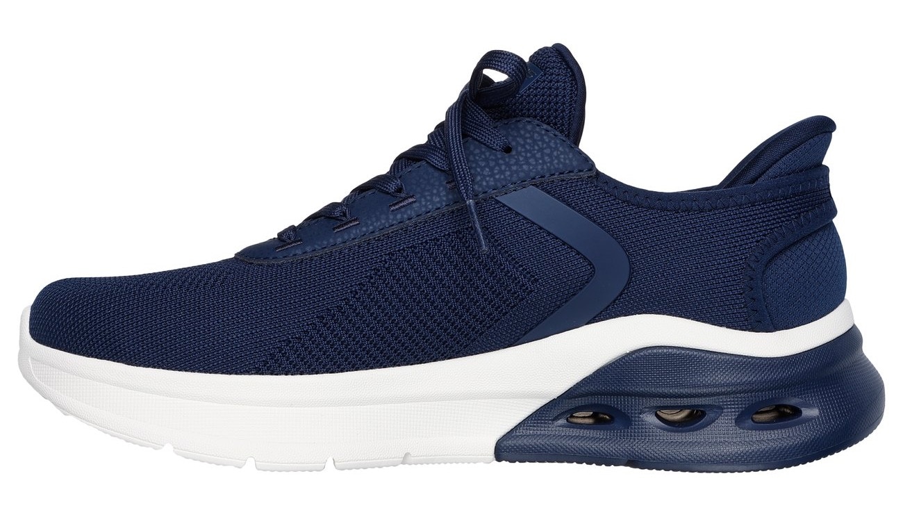 Skechers Slip-On Sneaker »BOBS ARC WAVES 2.0«, Sneaker, Slipper, Freizeitschuh in Bequemweite G (= weit)