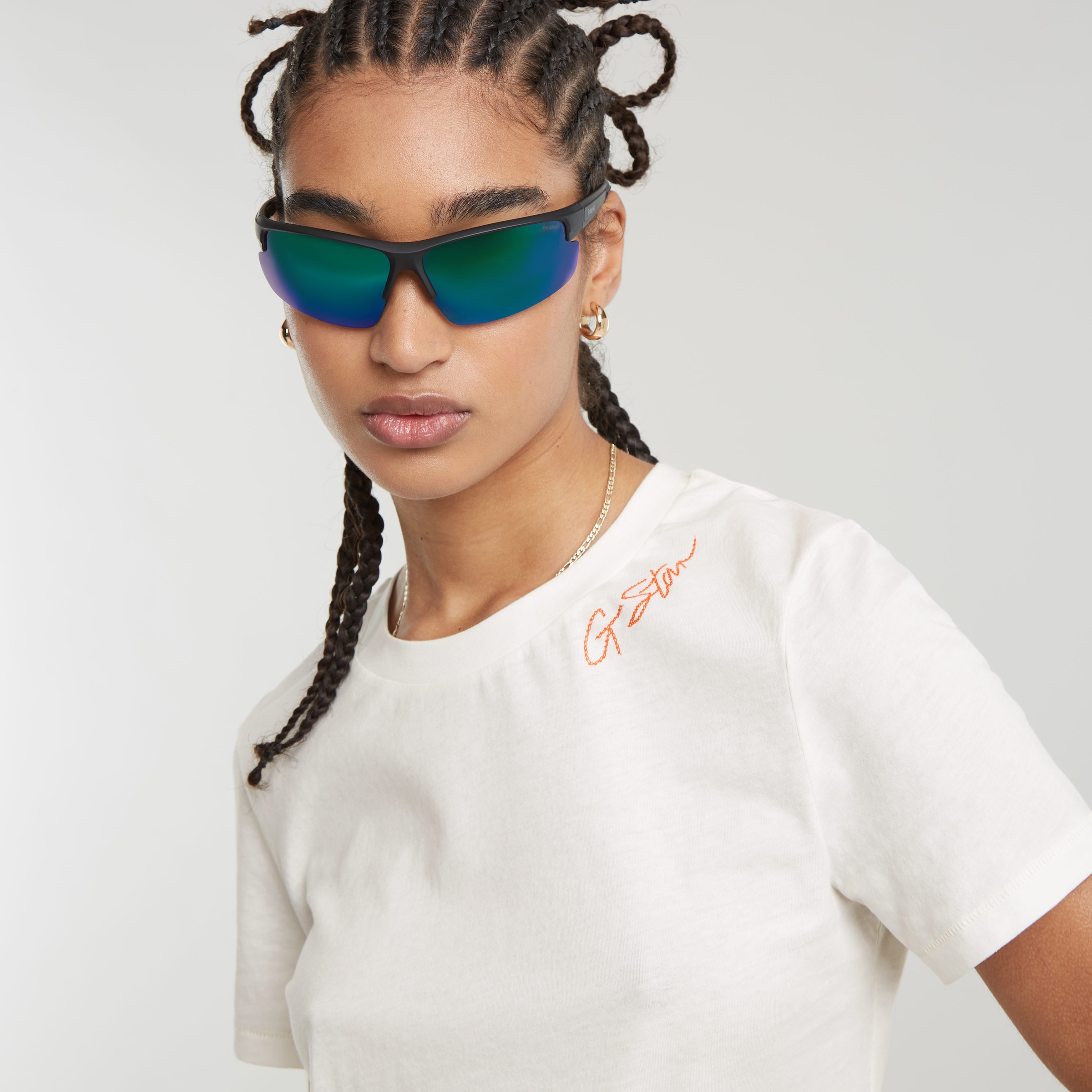 G-STAR T-Shirt »Faux Embro«
