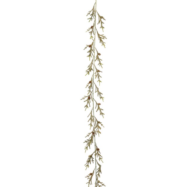 Creativ green Winterliche Kunstpflanze »Weihnachtsdeko,  Weihnachtsgirlande«, Girlande mit Zapfen, Länge 170 cm, 2er-Set bequem  bestellen