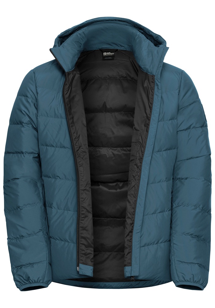 Jack Wolfskin Daunenjacke »COLONIUS JKT M RDS«, mit Kapuze