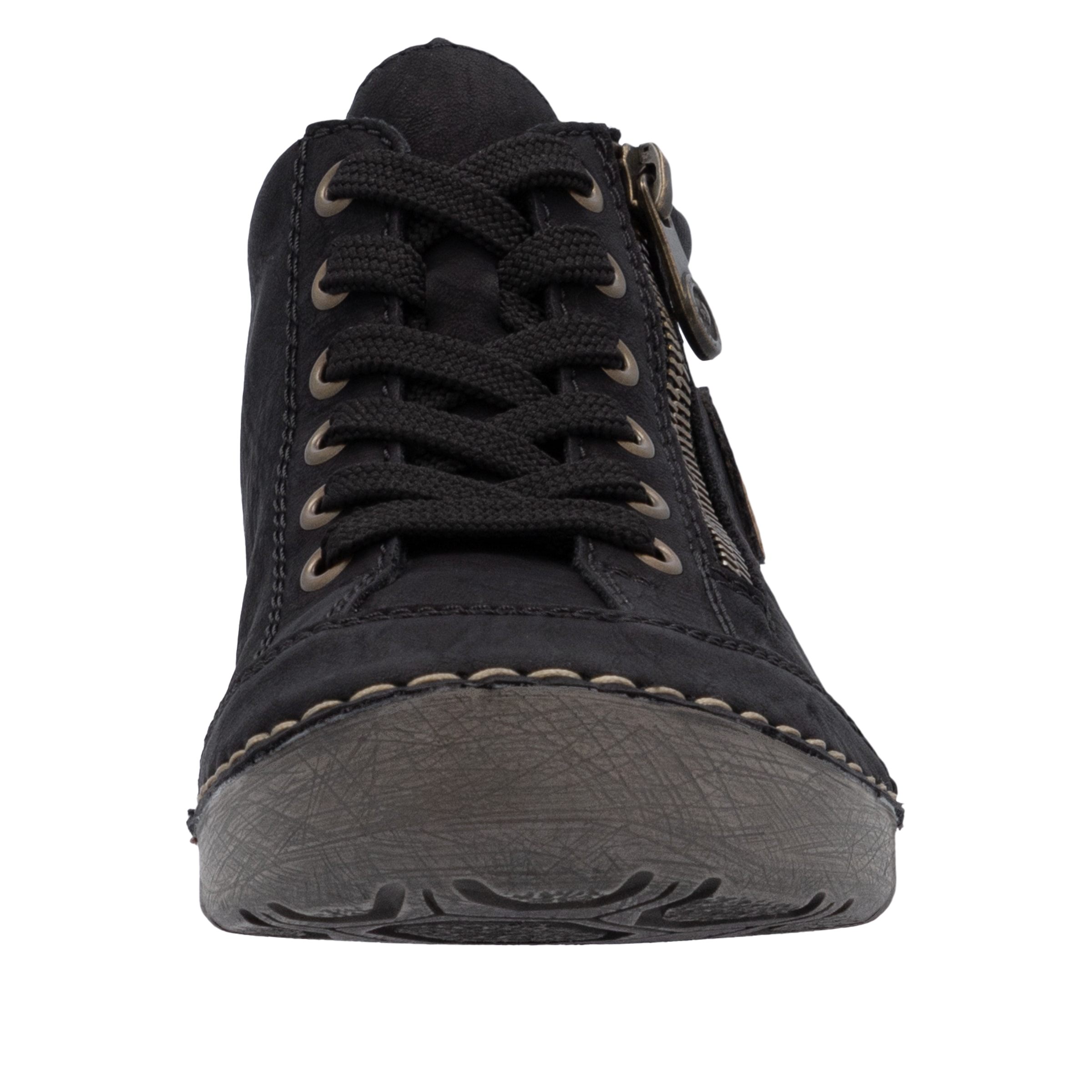 Rieker Schnürboots  Sneaker, Schnürschuh, Outdoorschuh mit Reißverschluss