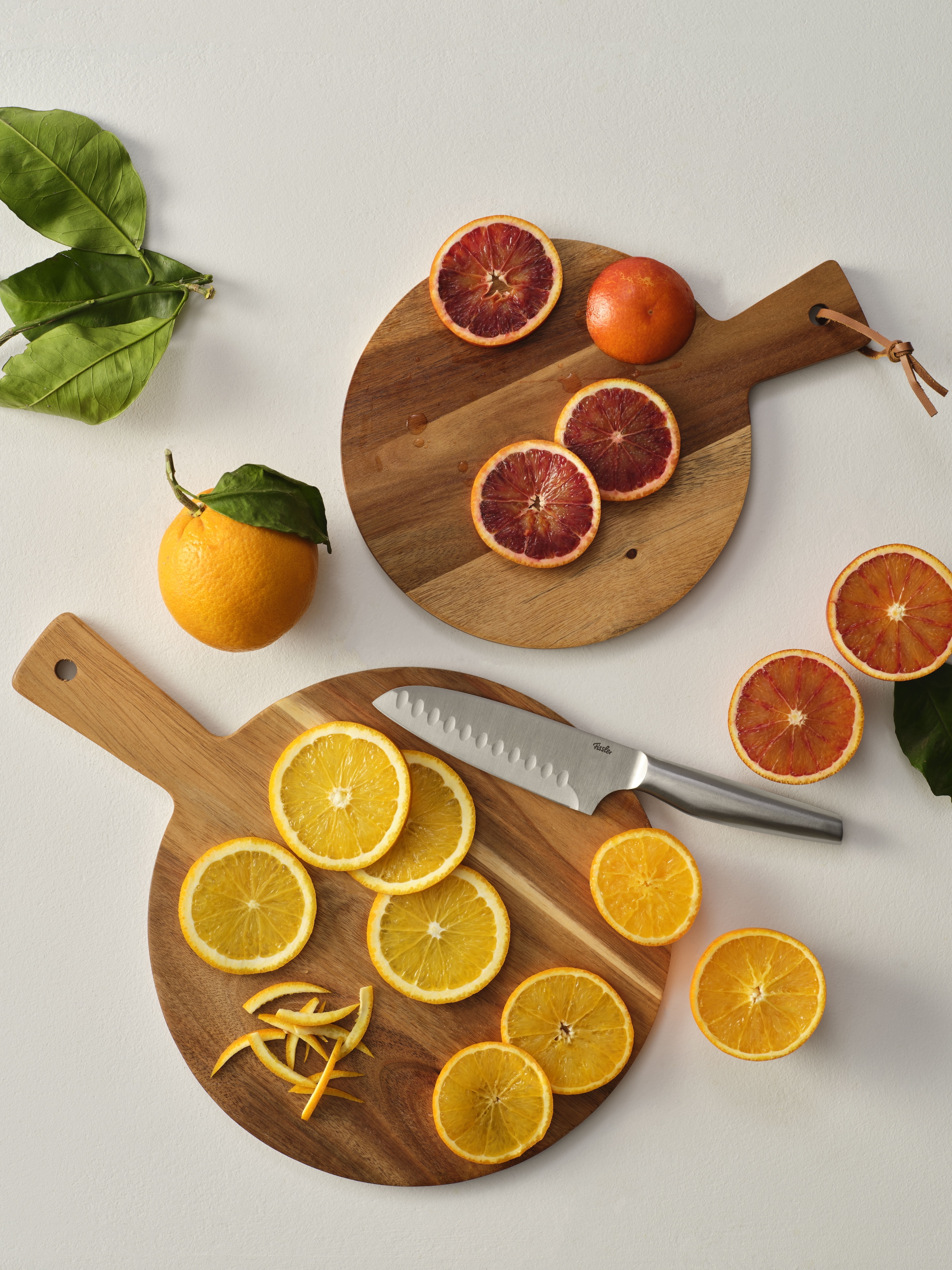 Fissler Santokumesser »Essential« breite Klinge, Halbkropf, leicht gebogenes Klingenprofil, Kullen