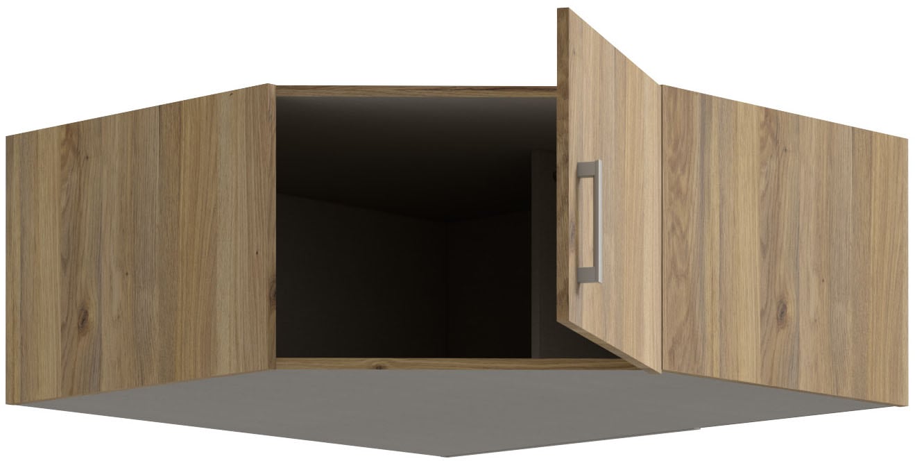 FORTE Schrankaufsatz Eckschrankaufsatz, Stauraum, optimale Raumnutzung