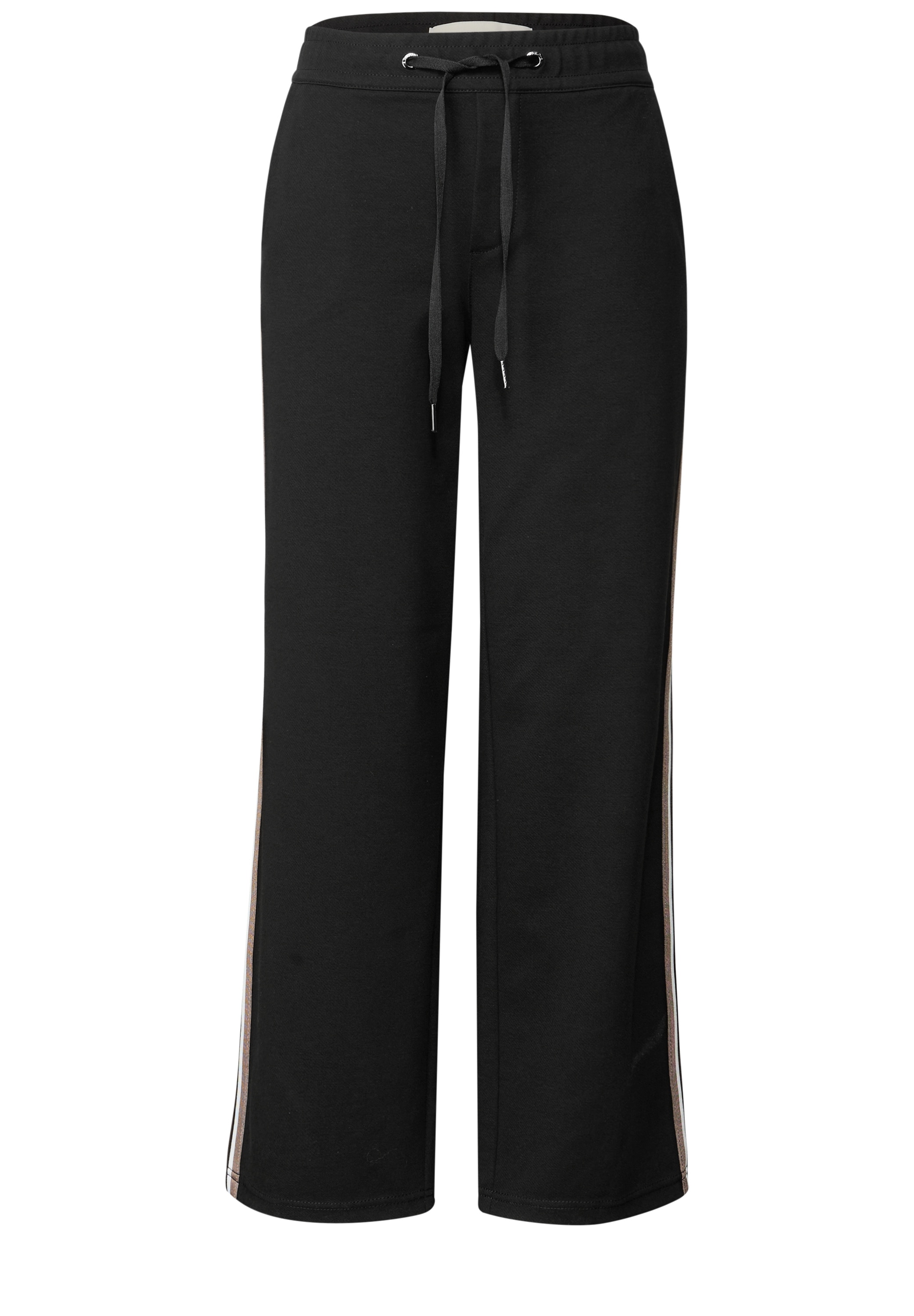 STREET ONE Stoffhose  mit elastischem Bund