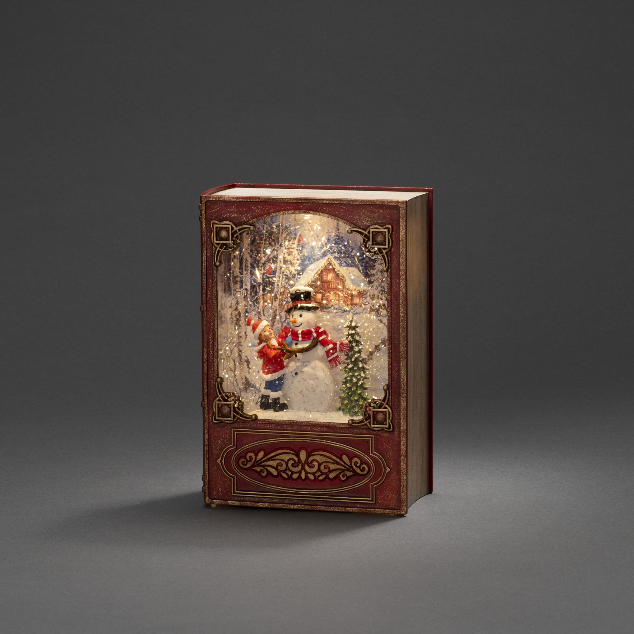 mit Jahren Laterne Buch, Garantie rot«, 3 LED »Weihnachtsdeko online Kind\