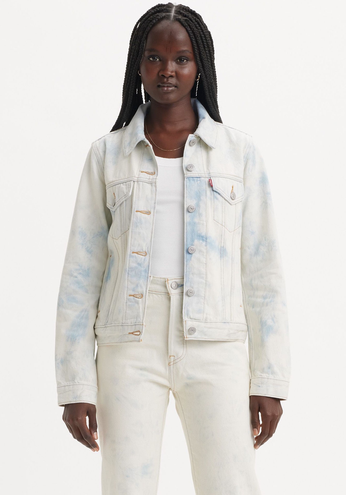 Levi's® Jeansjacke »ORIGINAL TRUCKER«, in Batik-Optik