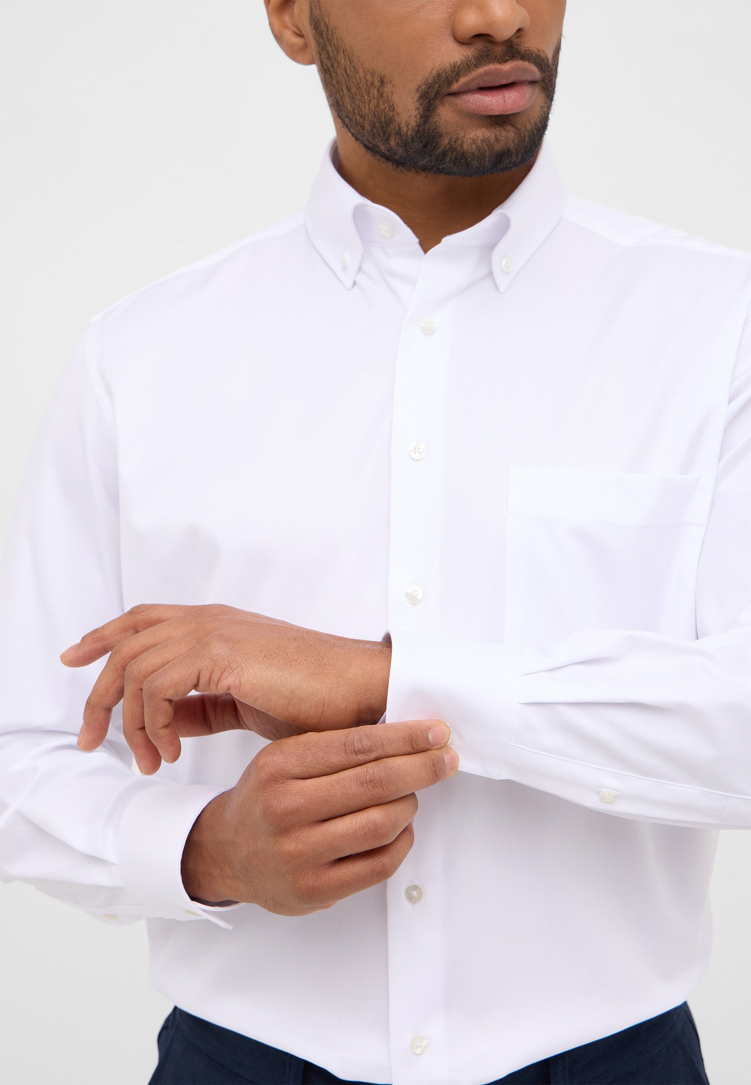 Eterna Langarmhemd »COMFORT FIT«, NON IRON (bügelfrei)