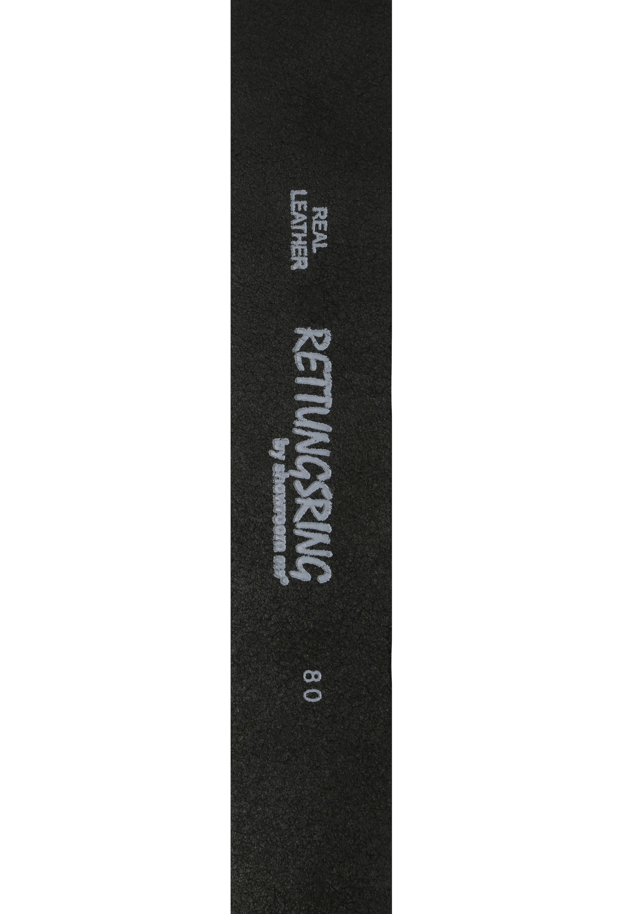 Rettungsring Gürtel Ledergürtel mit austauschbarer Schließe »Welt Schwarz Gold«