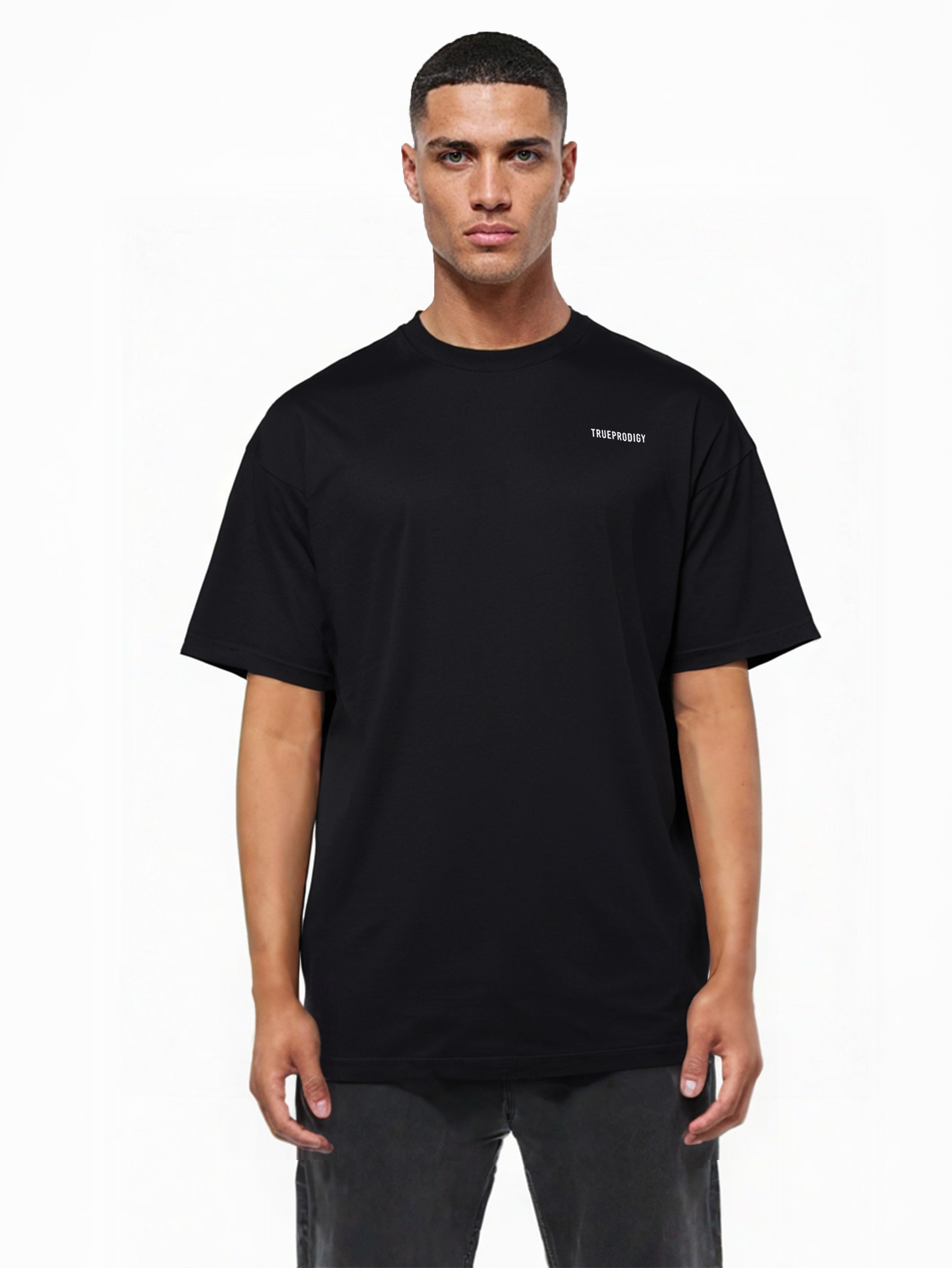 trueprodigy Oversize-Shirt »Lior Logo Print Oversized Rundhals«